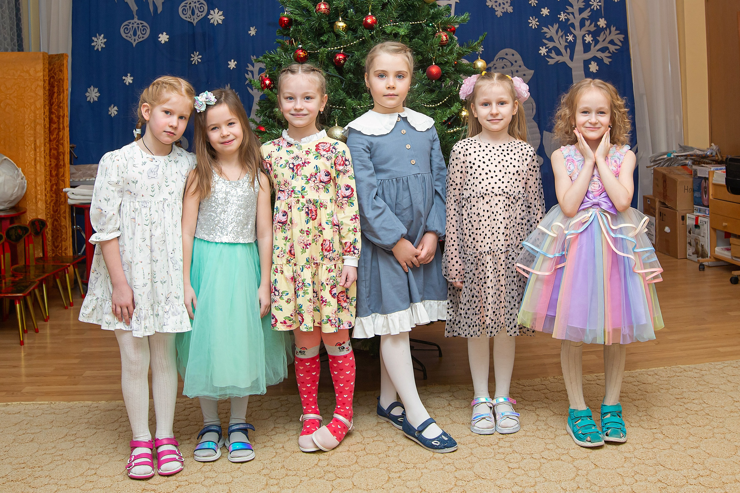 Новый год в детском саду. Свадебный, семейный, детский фотограф в Санкт-Петербурге