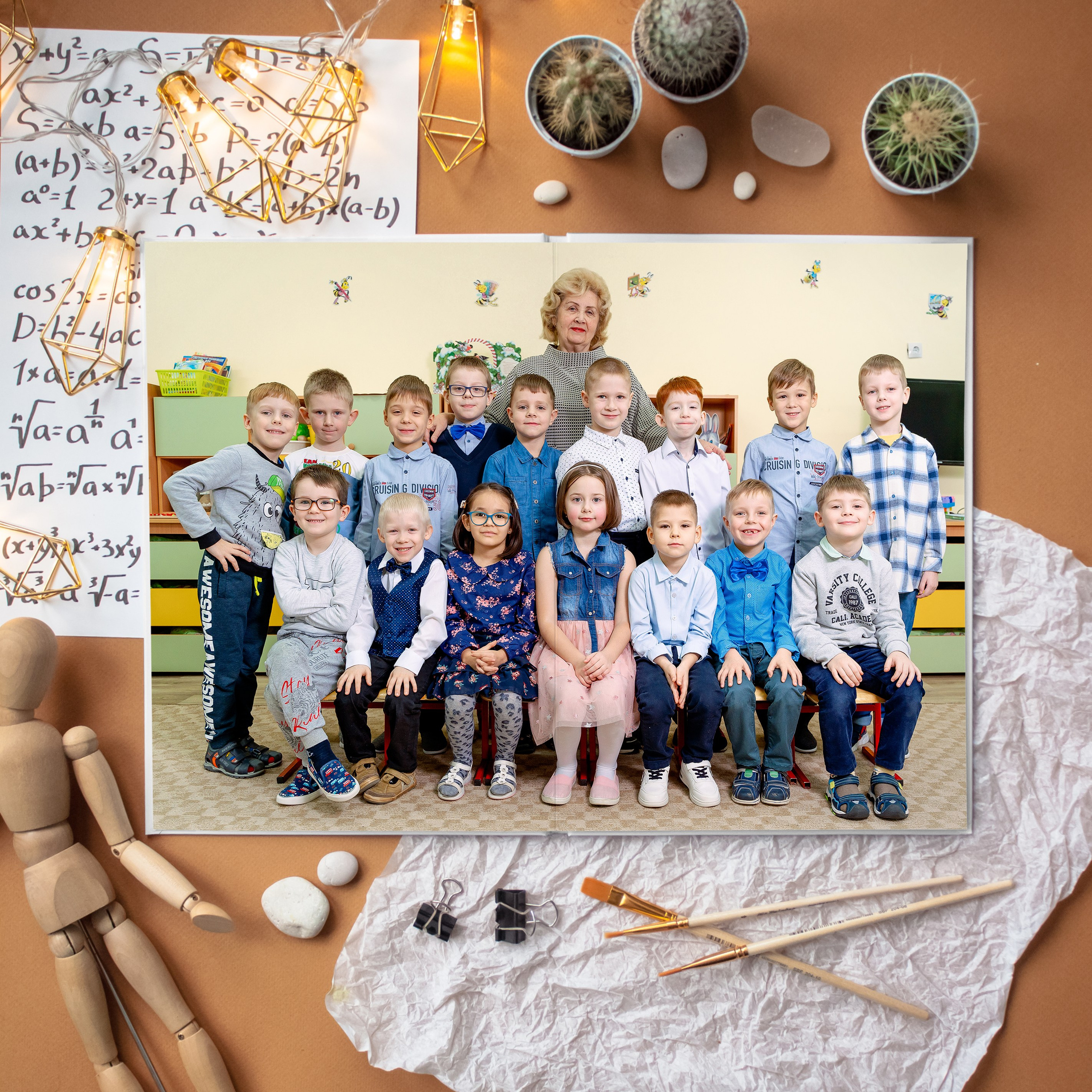 Альбом общей верстки для детского сада. Ирина Коновалова школьный фотограф. Выпускные альбомы Ярославль