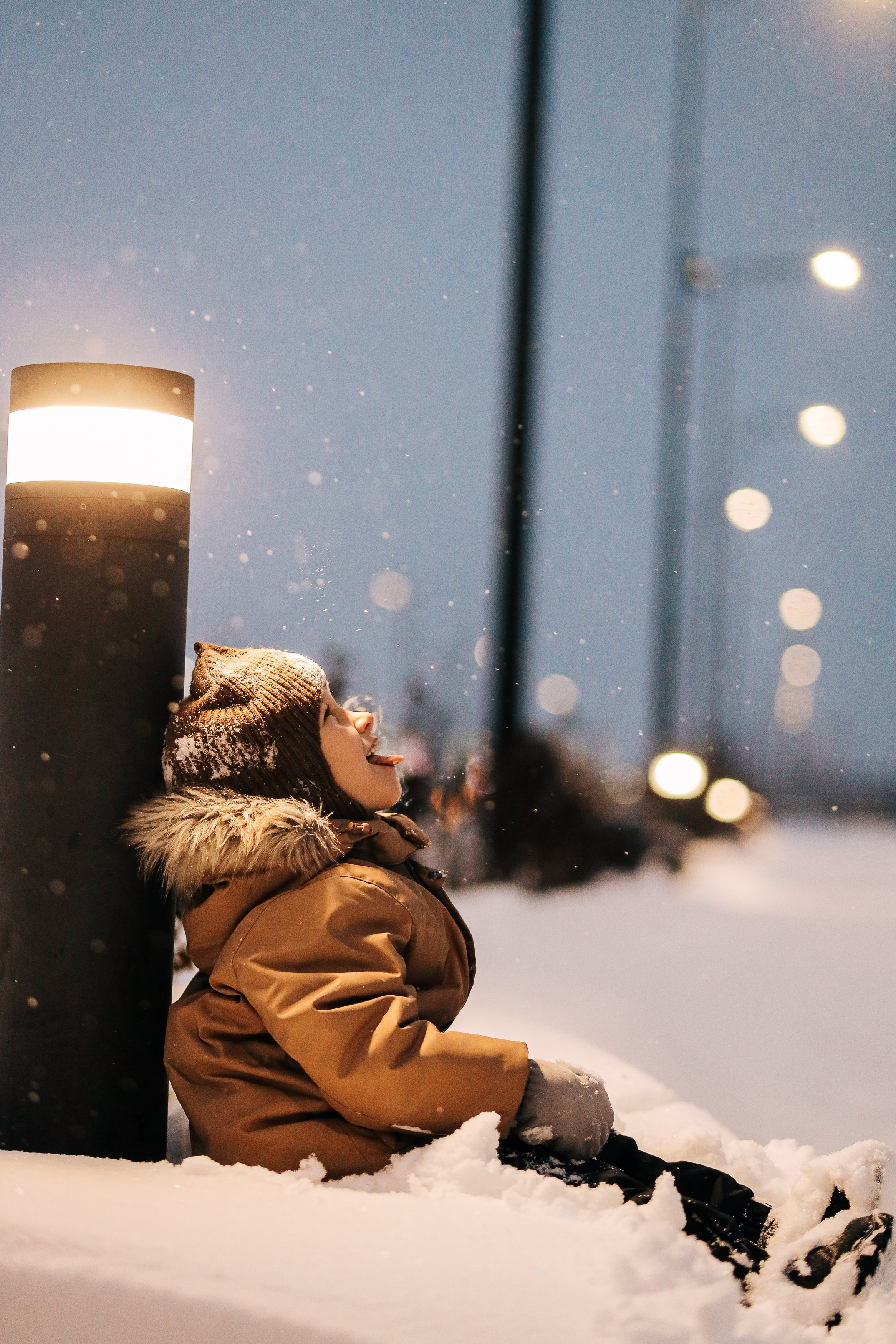 Уличная зимняя. Фотограф Кемерово