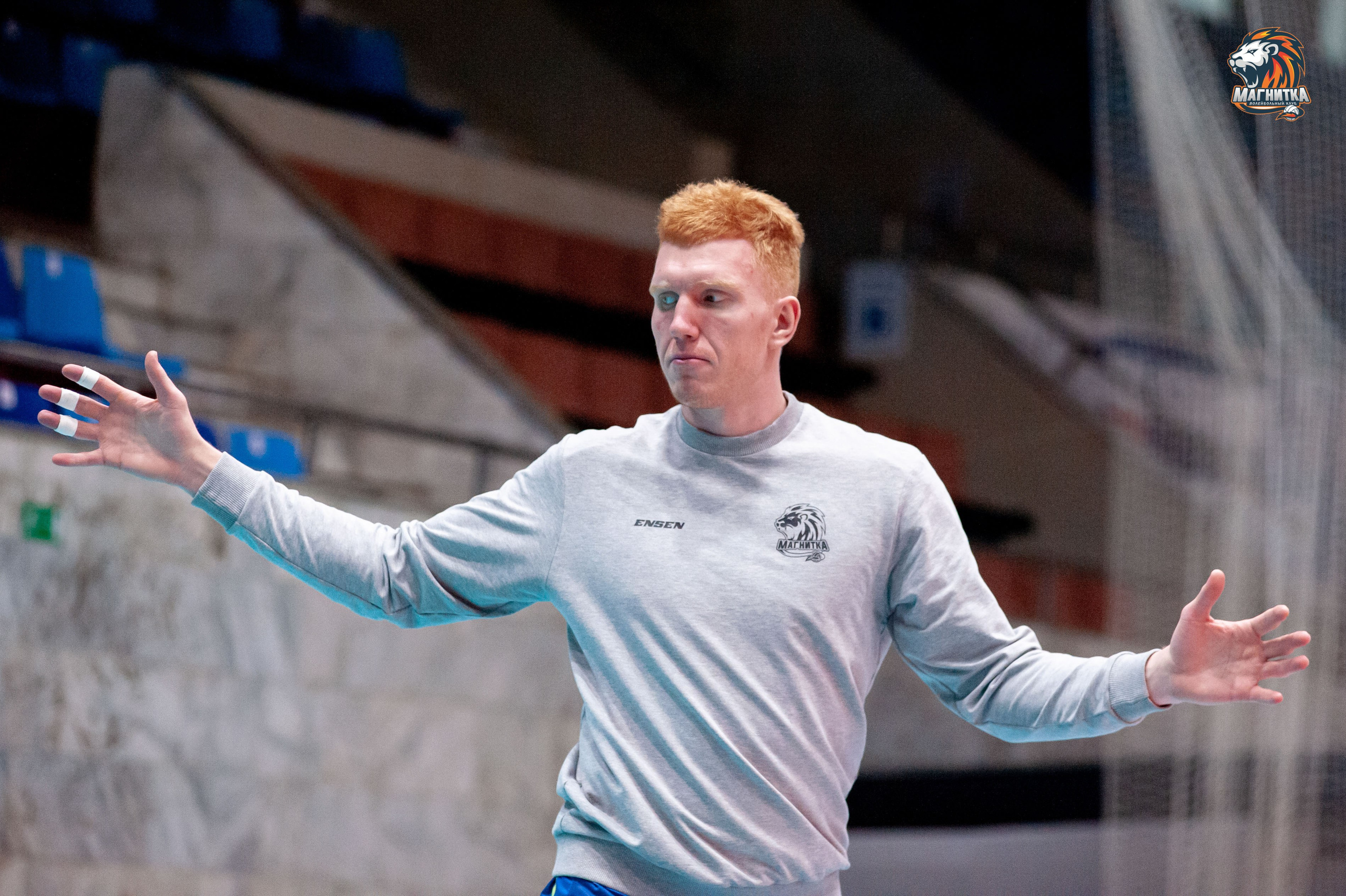 Чемпионат России по волейболу. Высшая лига А. Магнитка — Локомотив-Изумруд. Фотограф Магнитогорск Данил Семенов