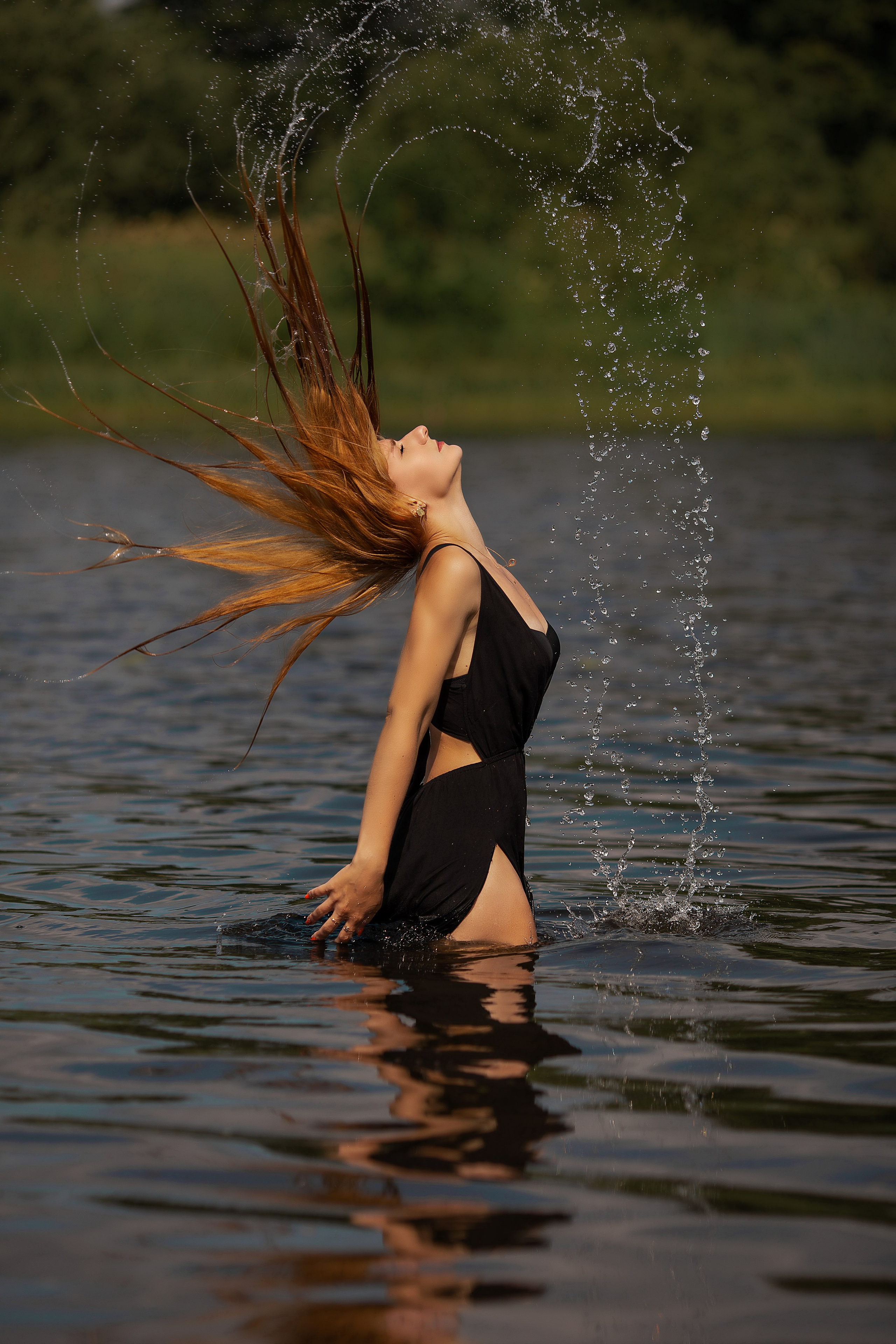 Анна и Алтан. Фотосессия с лошадьми в Нижнем Новгороде