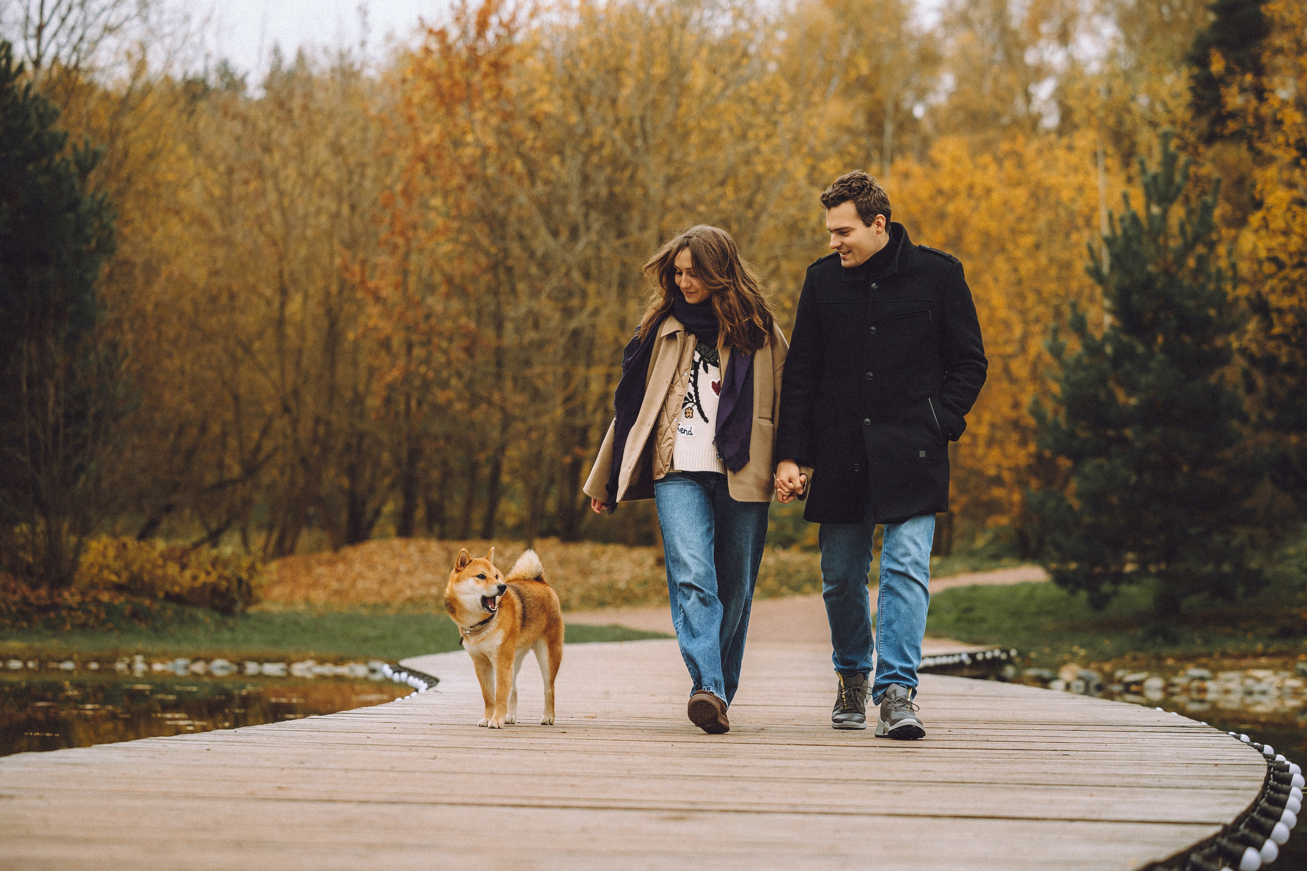 Настя, Юра и Скай