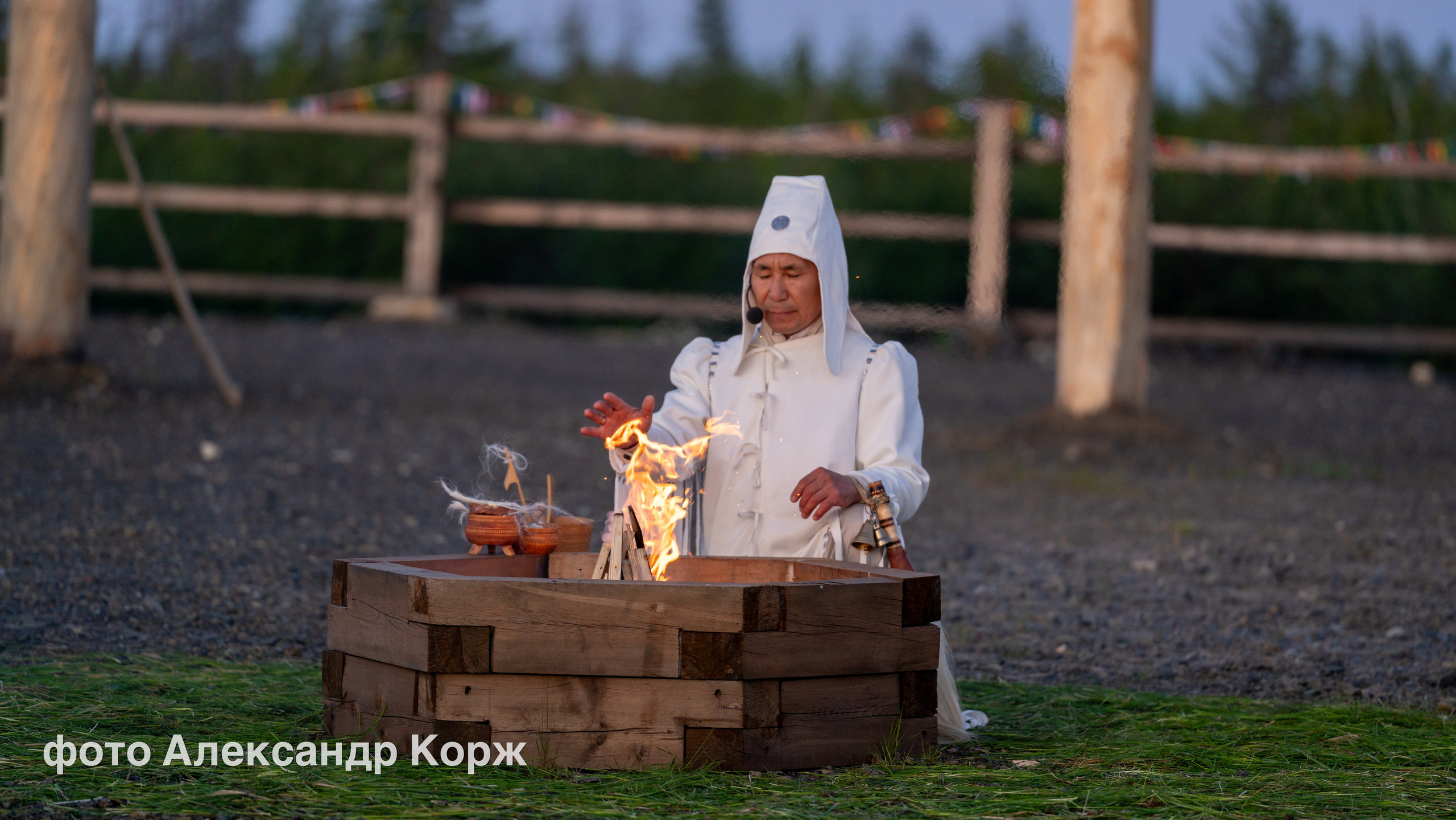Празднование Ысыах! Восход солнца. Фотографии и видеосъемка, Айхал, Удачный, Якутия. Фотографии Айхал