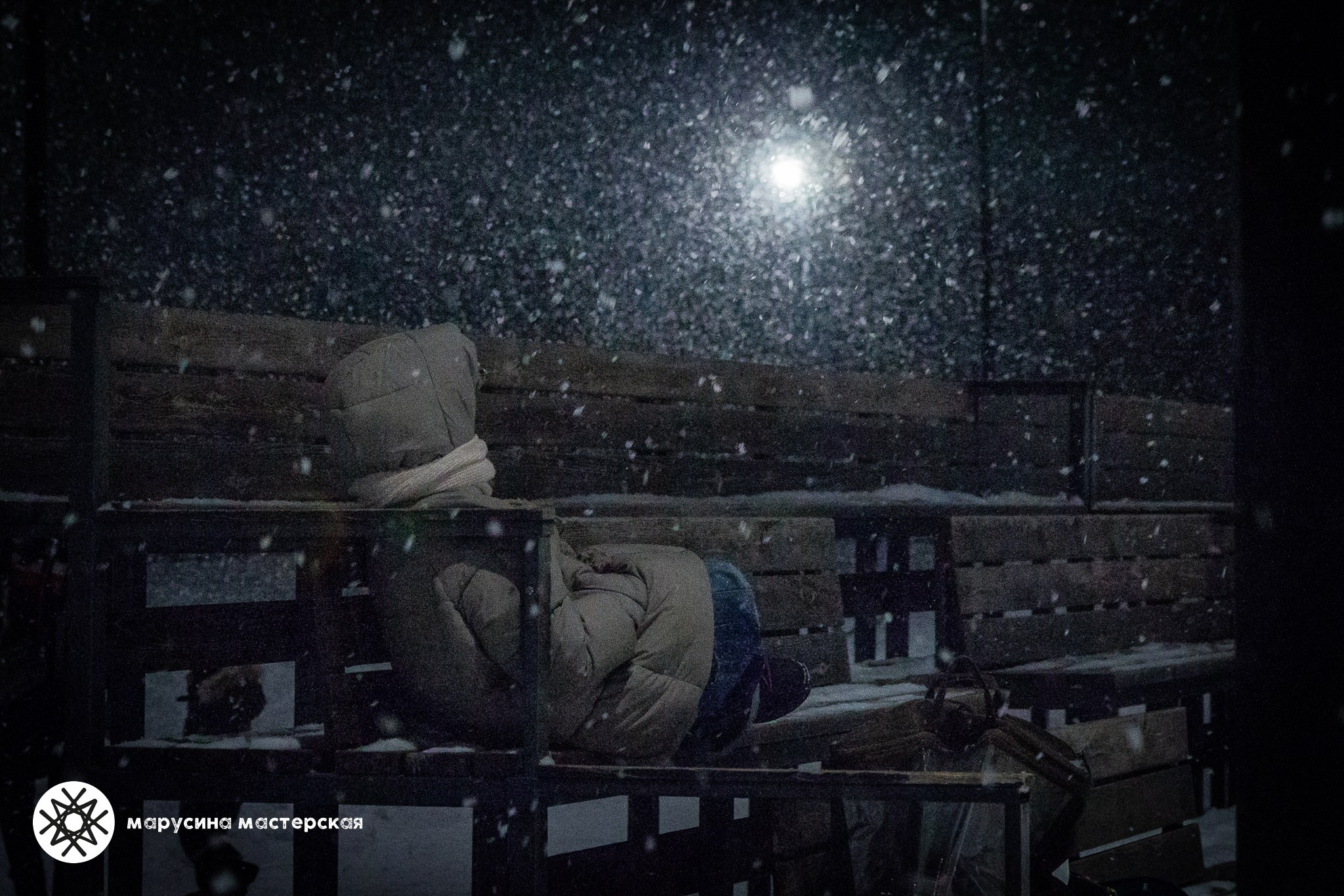 художественная фотография из проекта зимней практики