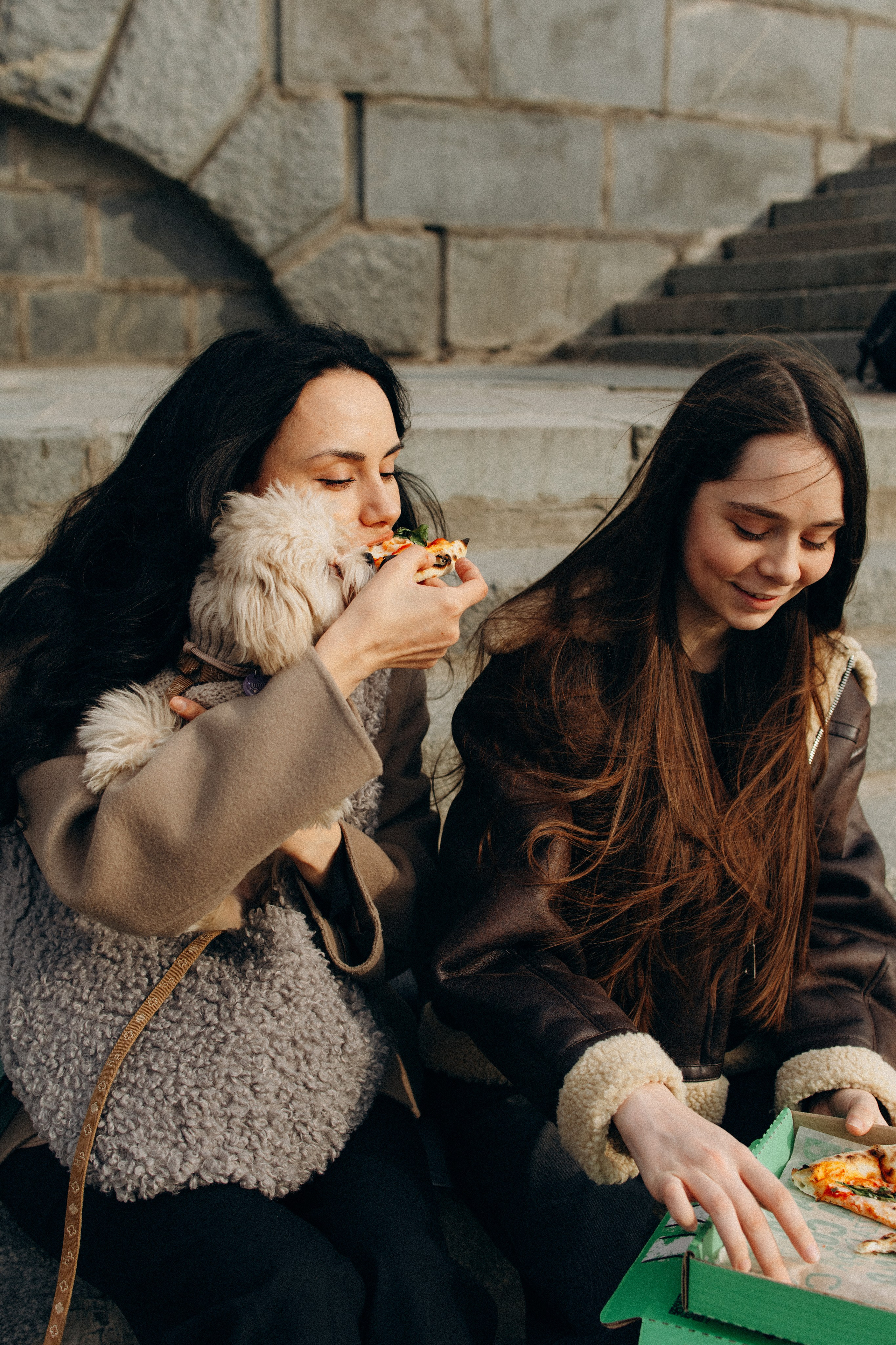 Маша, Лиза и Луна. Фотораф — анималист Мария Шистка