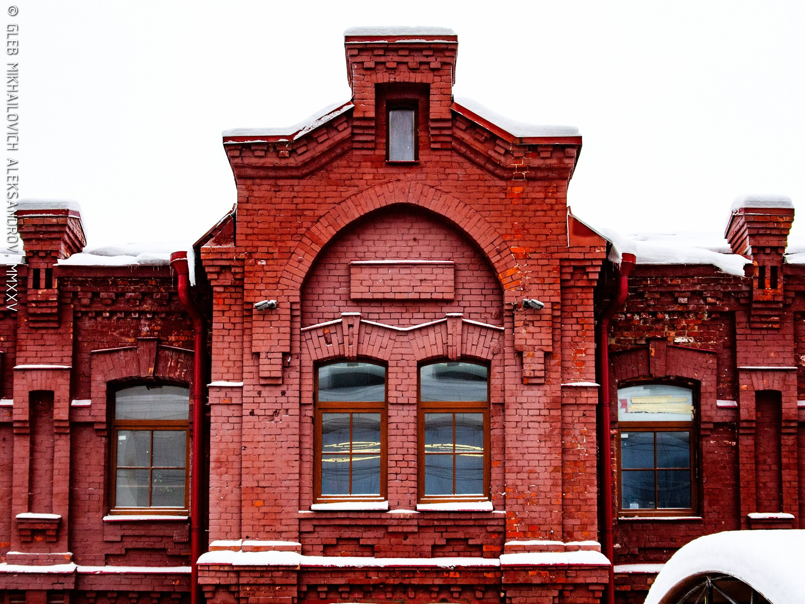 Архангельск. Общественные бани Макарова. Зодчество