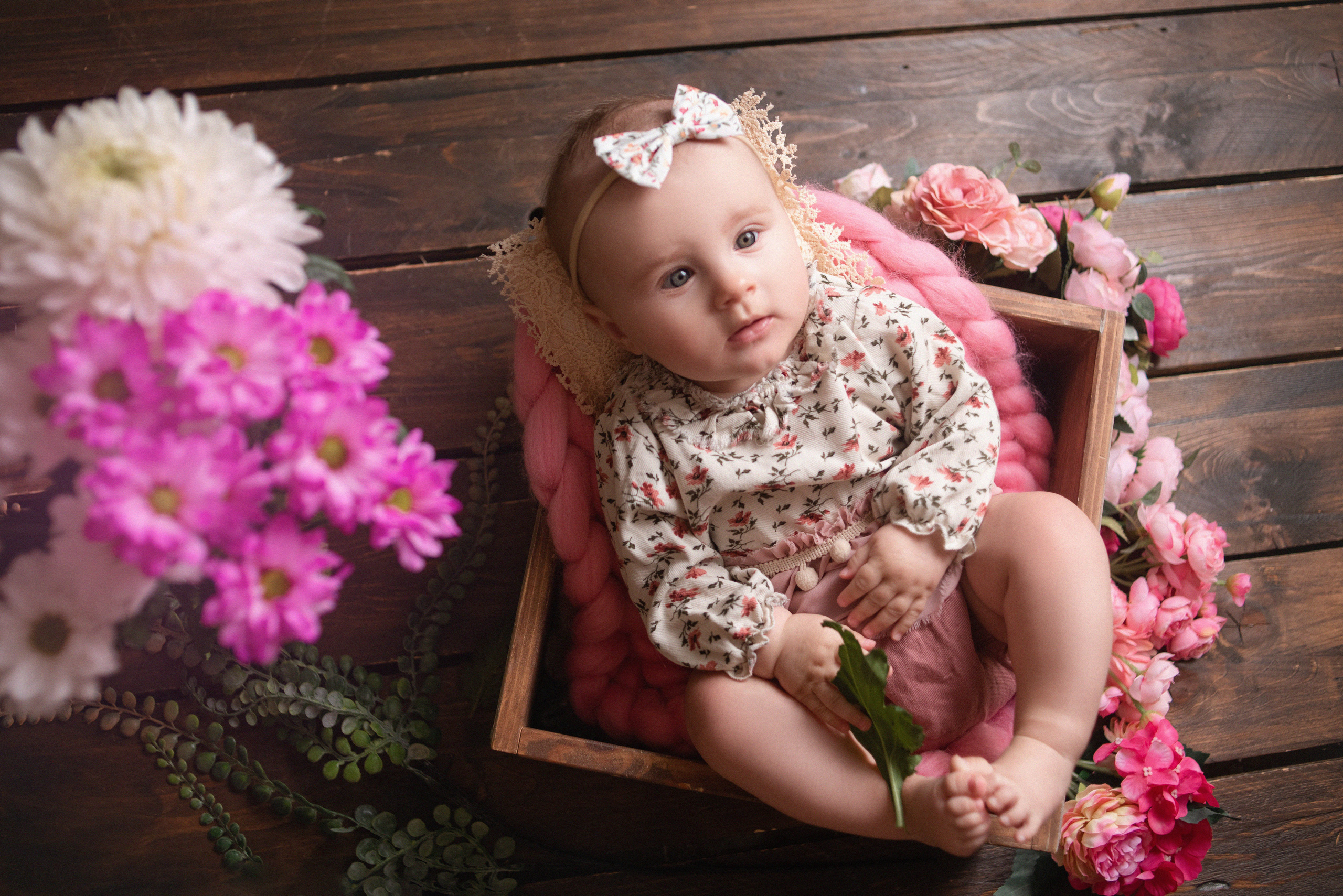 Малыши до года. Фотограф Новорожденных во Владивостоке Ольга Галаницкая