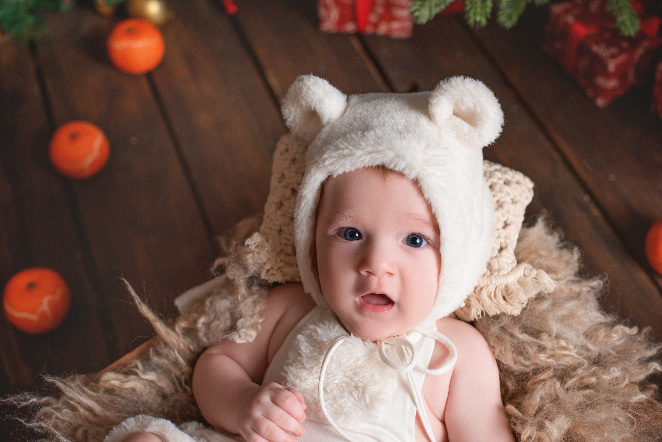 Малыши до года. Фотограф Новорожденных во Владивостоке Ольга Галаницкая