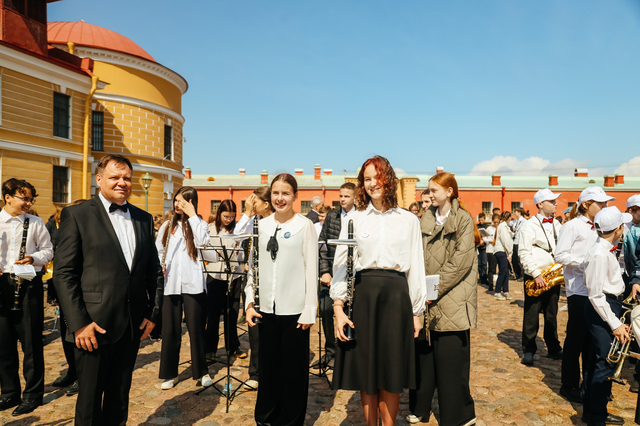 Парад детских духовых оркестров. Семейный фотограф Любовь Саркеева