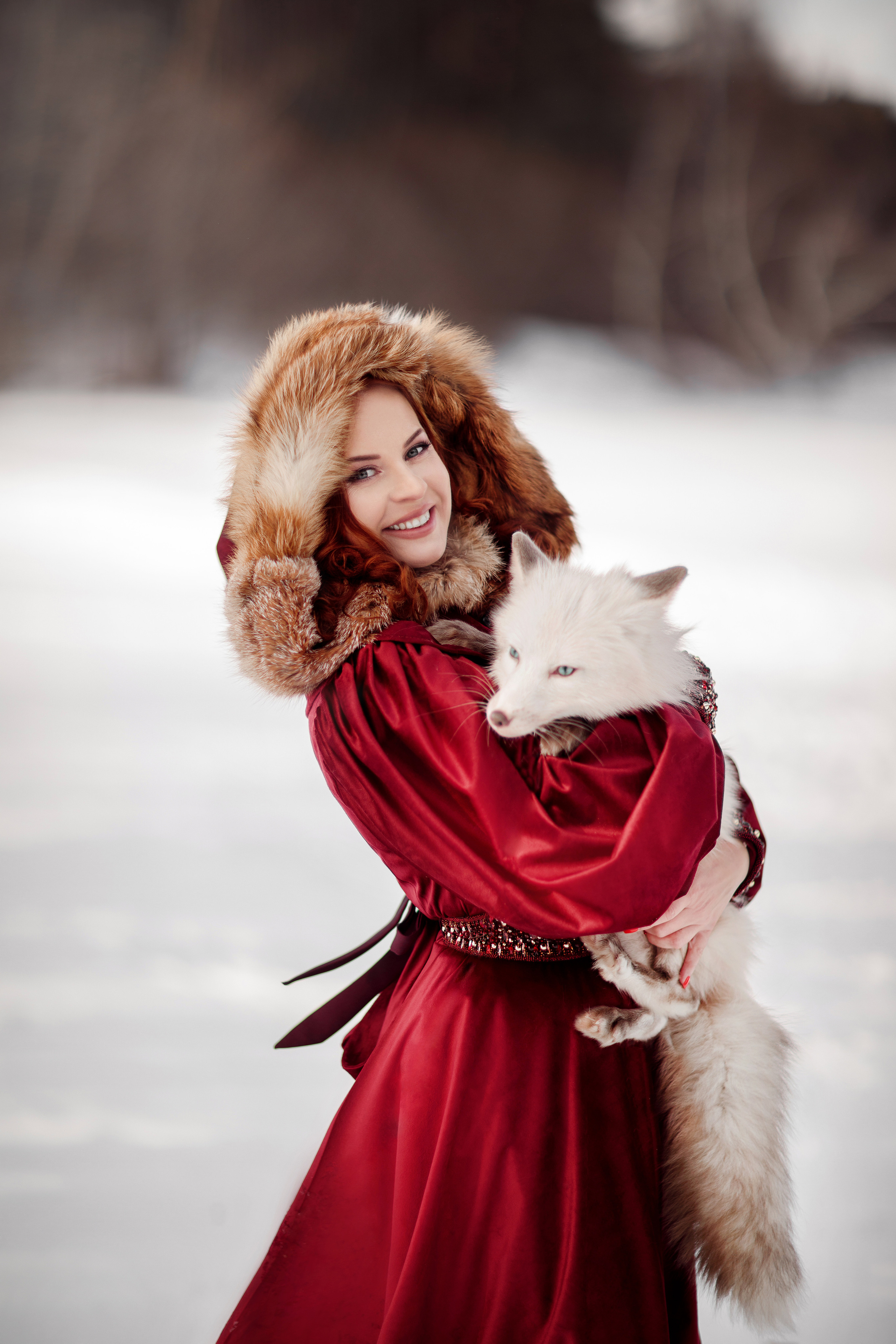 Фотопроект с лисой. Фотограф Москва | Екатерина Кронштадтская | fotoch_ka