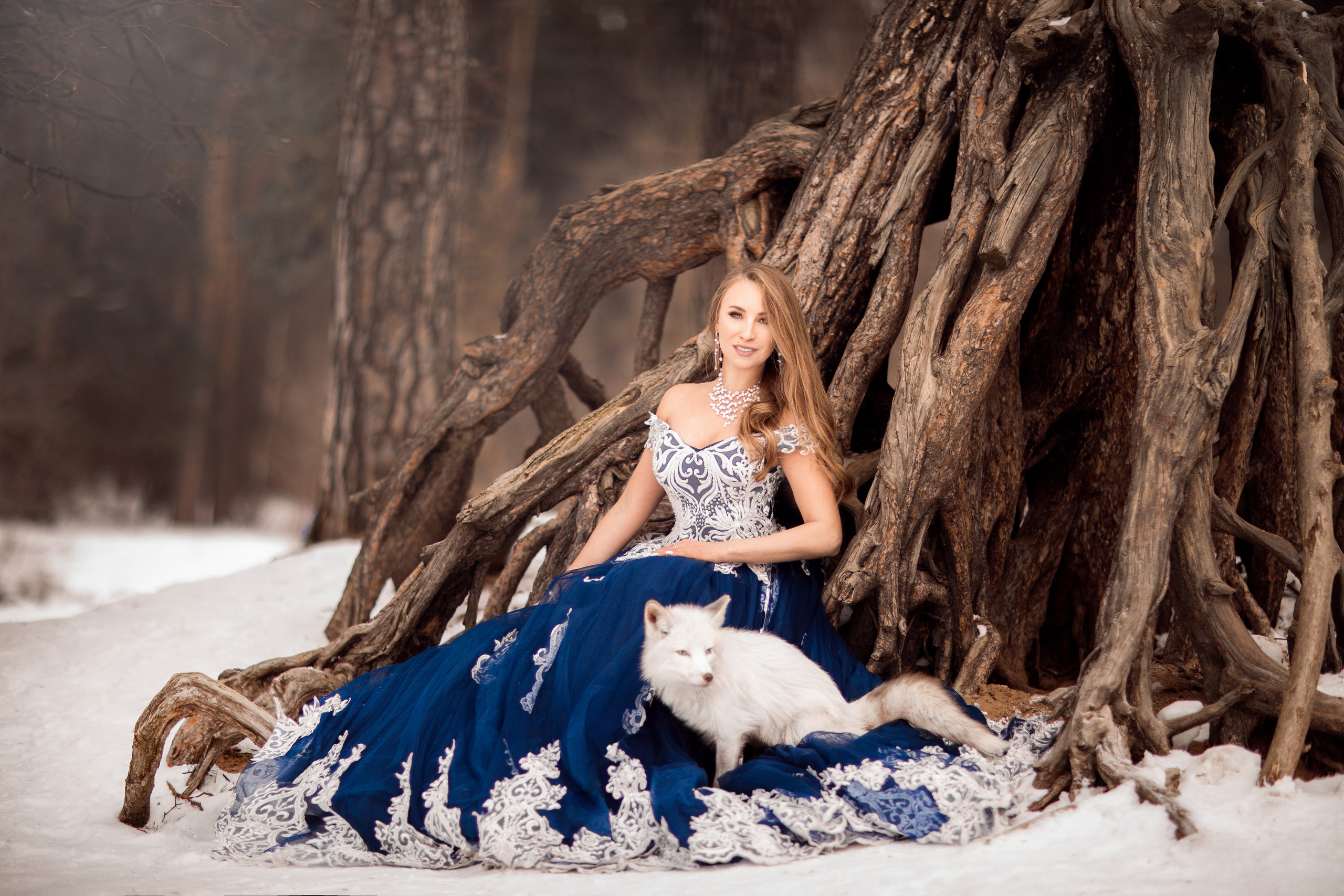 Фотопроект с лисой. Фотограф Москва | Екатерина Кронштадтская | fotoch_ka