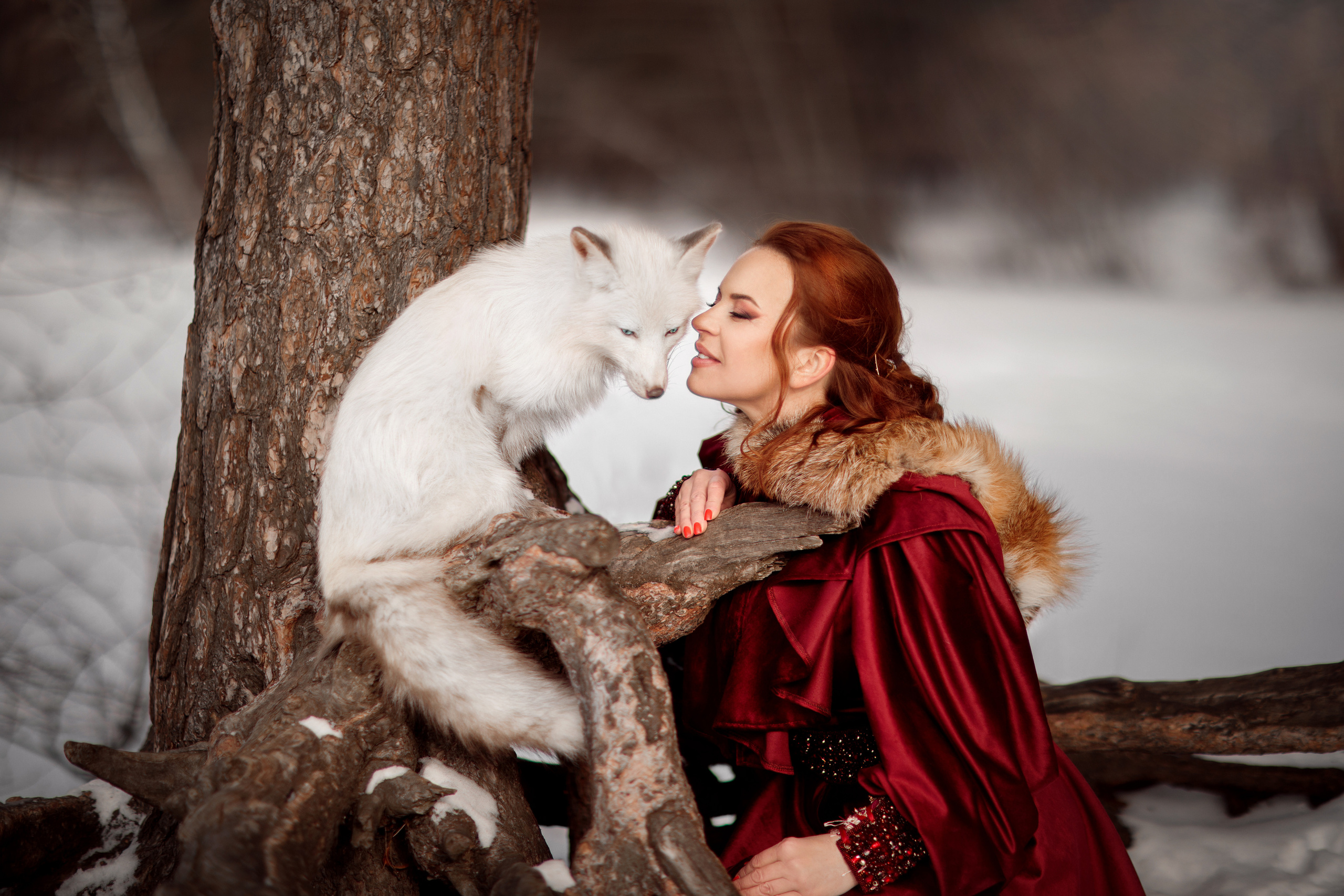 Фотопроект с лисой. Фотограф Москва | Екатерина Кронштадтская | fotoch_ka