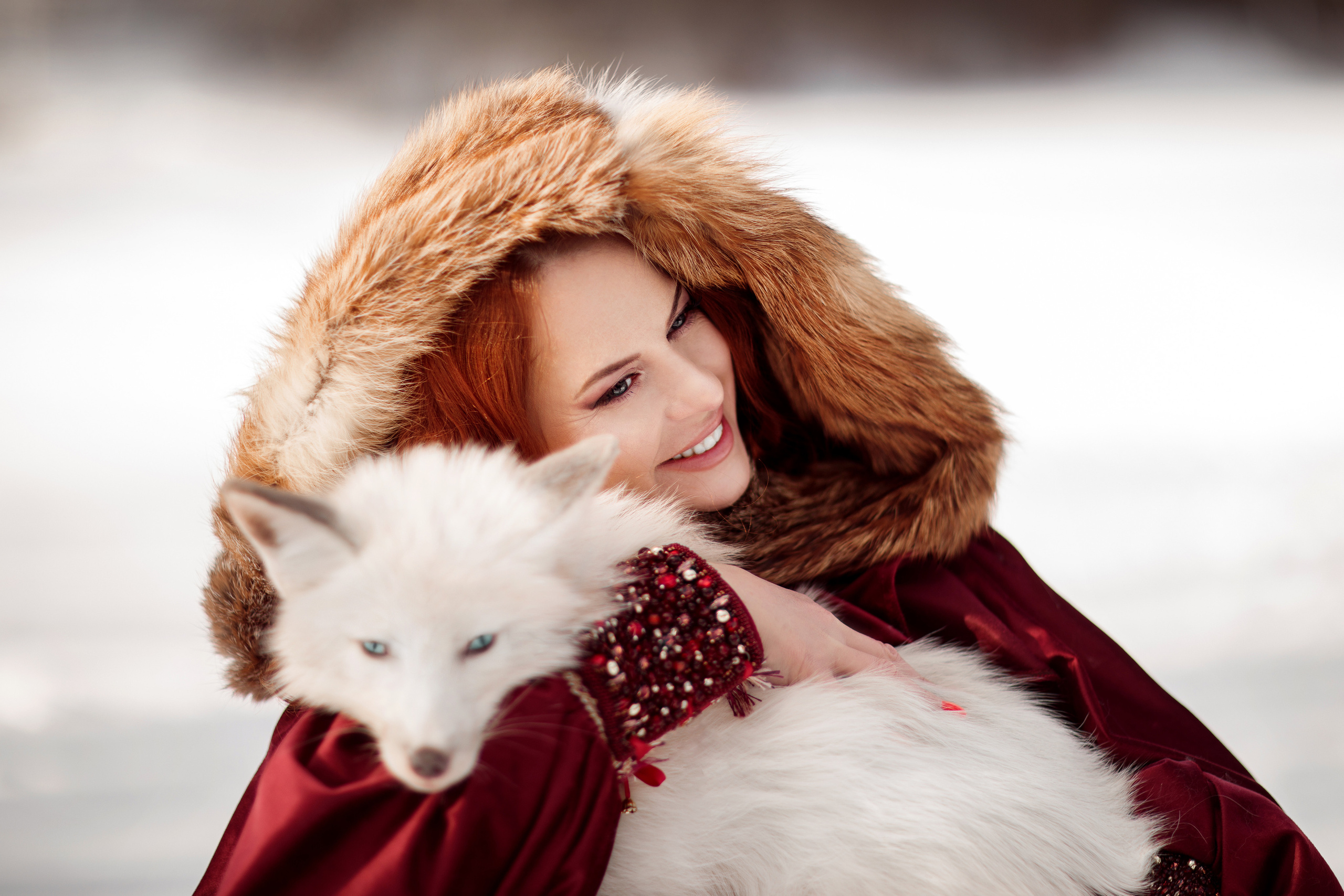 Фотопроект с лисой. Фотограф Москва | Екатерина Кронштадтская | fotoch_ka