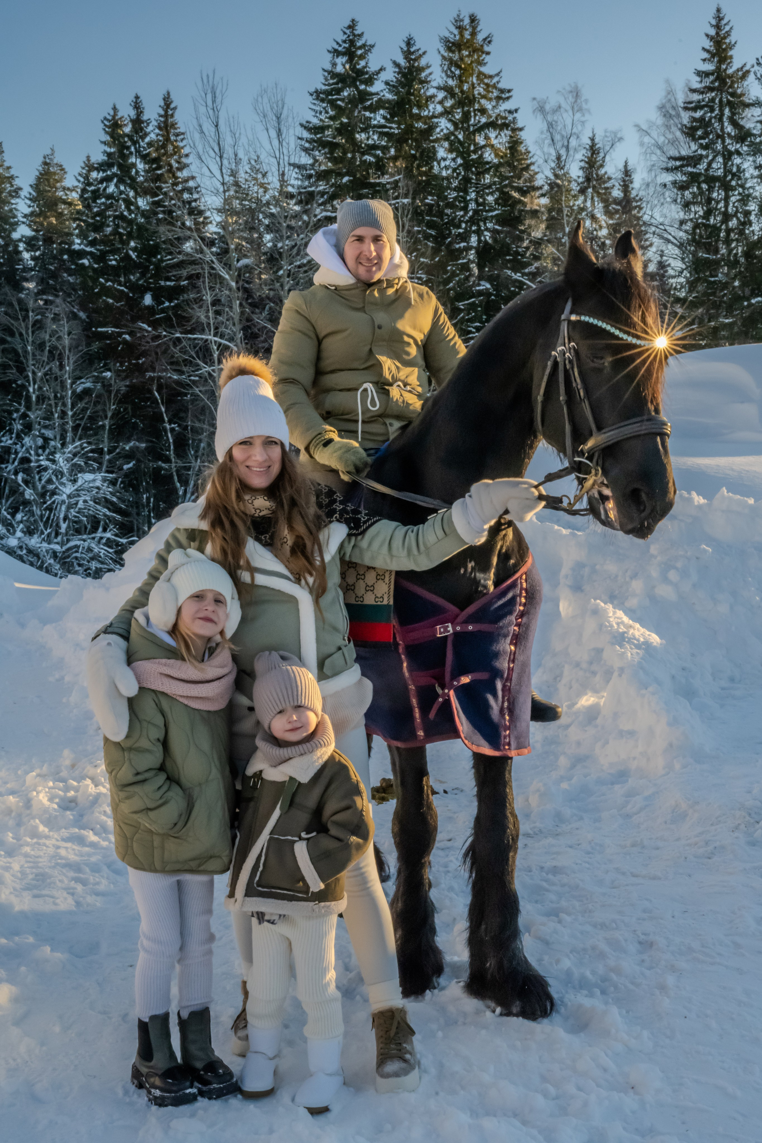 Конные прогулки. Фотограф в Санкт-Петербурге Александра Ладыгина