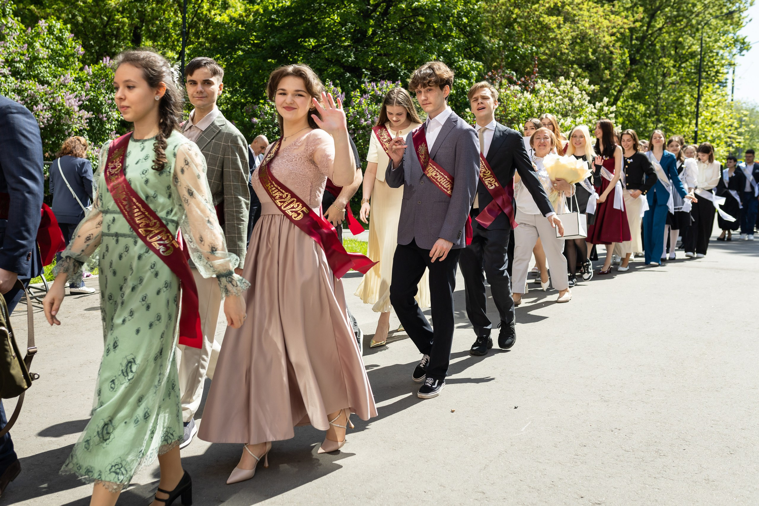 Последний звонок. Свадебная фотосъёмка в Москве, Туле