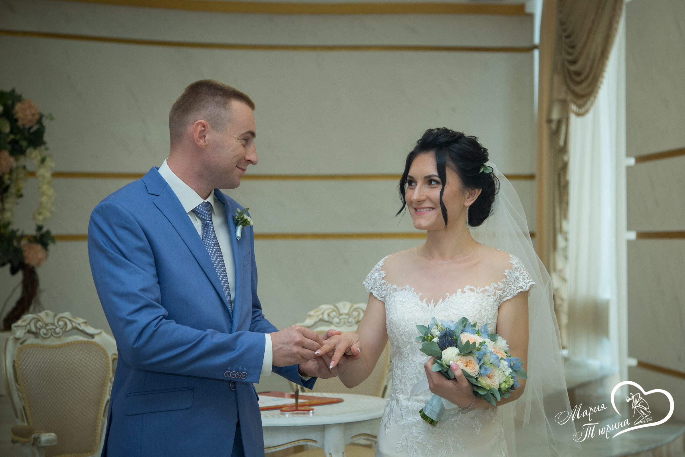 Регистрация брака. Свадебная фотосъёмка в Москве, Туле