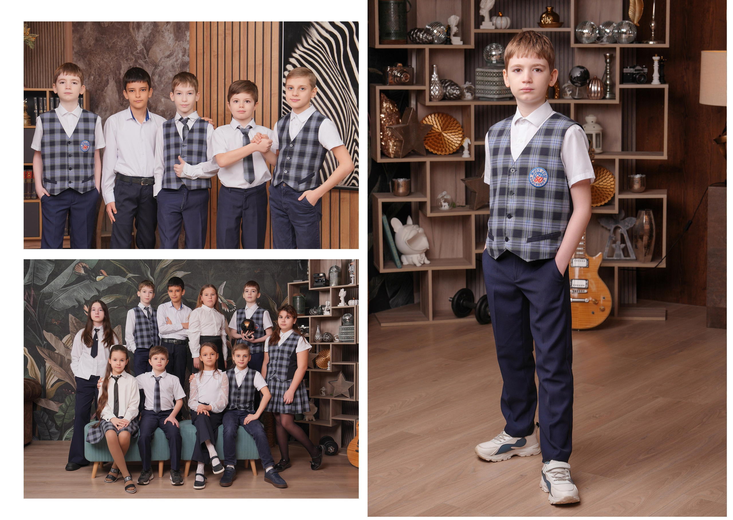 ШКОЛА 50 — 4 «В» класс. Красивый выпускной альбом в Краснодаре