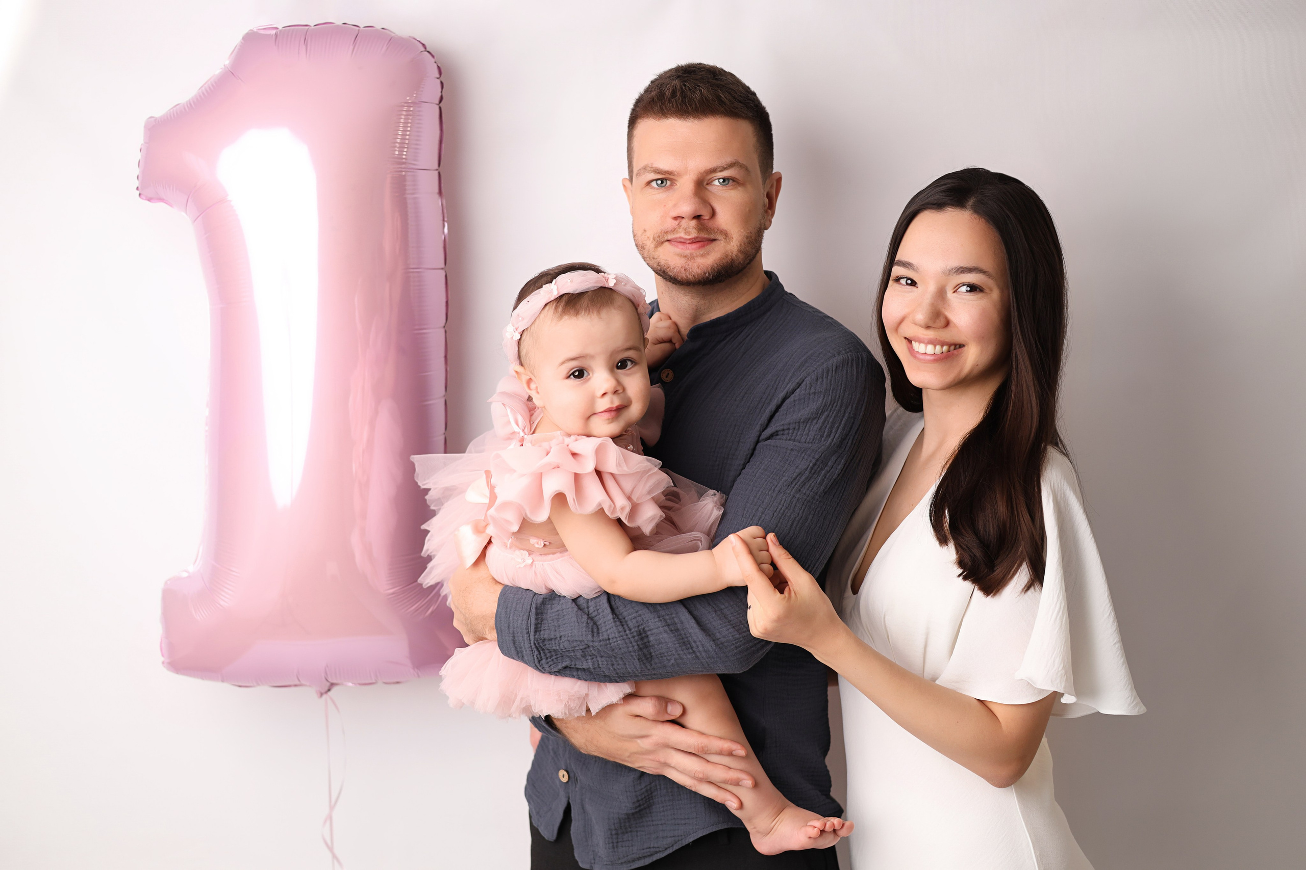 1 годик Злате, фотосъемка на День Рождения. Фотограф новорожденных Москва. Ньюборн фотограф Москва