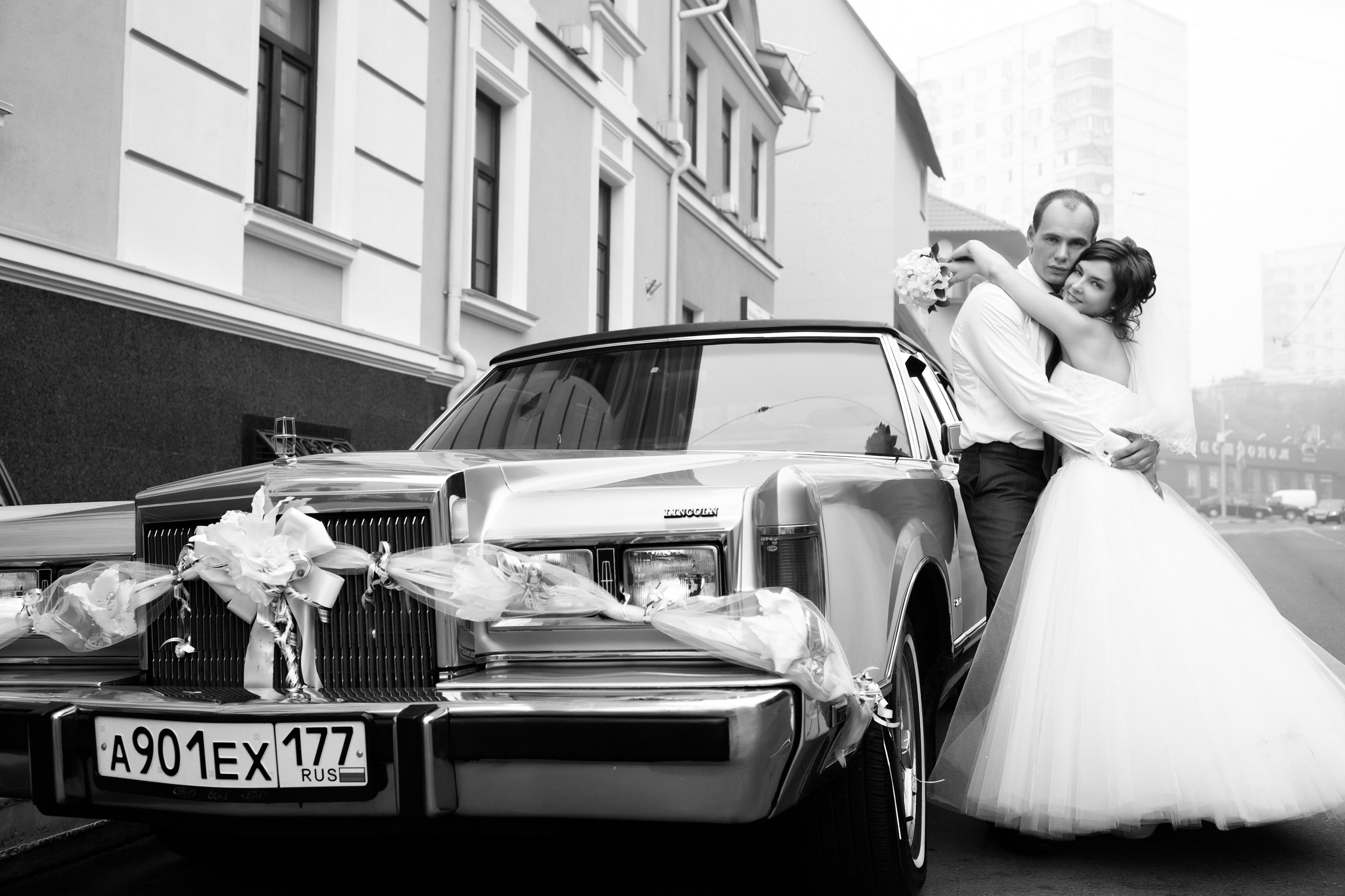 Свадебная съемка в тумане. Фотографы в Москве Светлана Устинова и Сергей Грачев