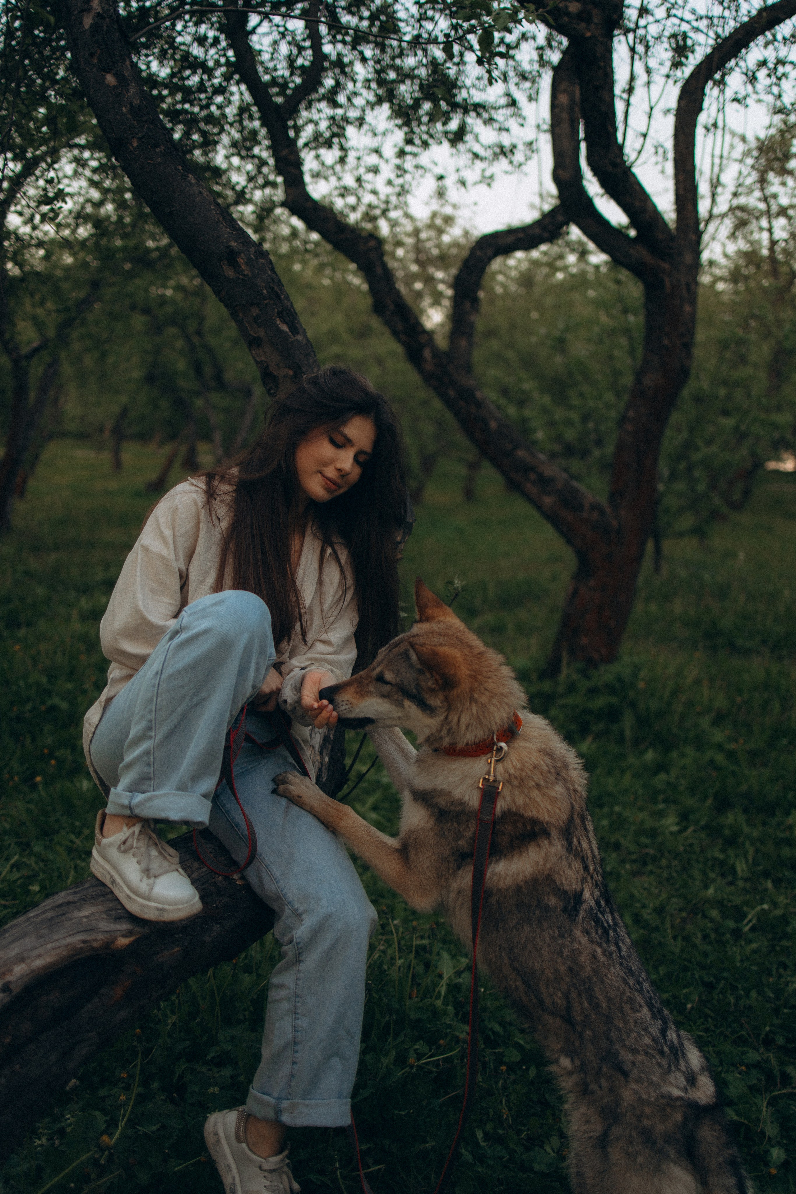 Аня и ее семья. Фотораф — анималист Мария Шистка