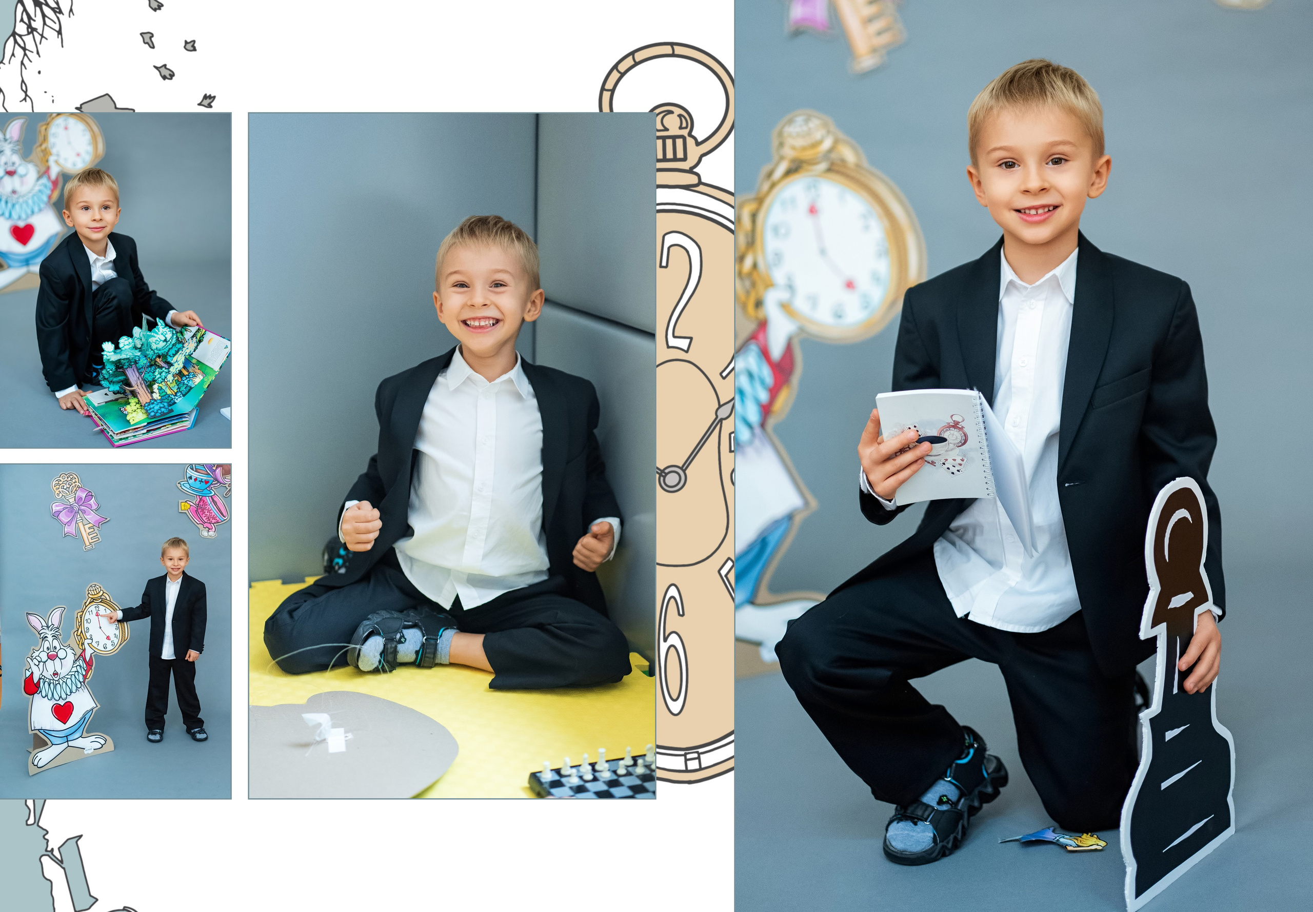 Алиса в Стране Чудес. Анна Белашова ВЫПУСКНЫЕ АЛЬБОМЫ, фото и видеосъёмка