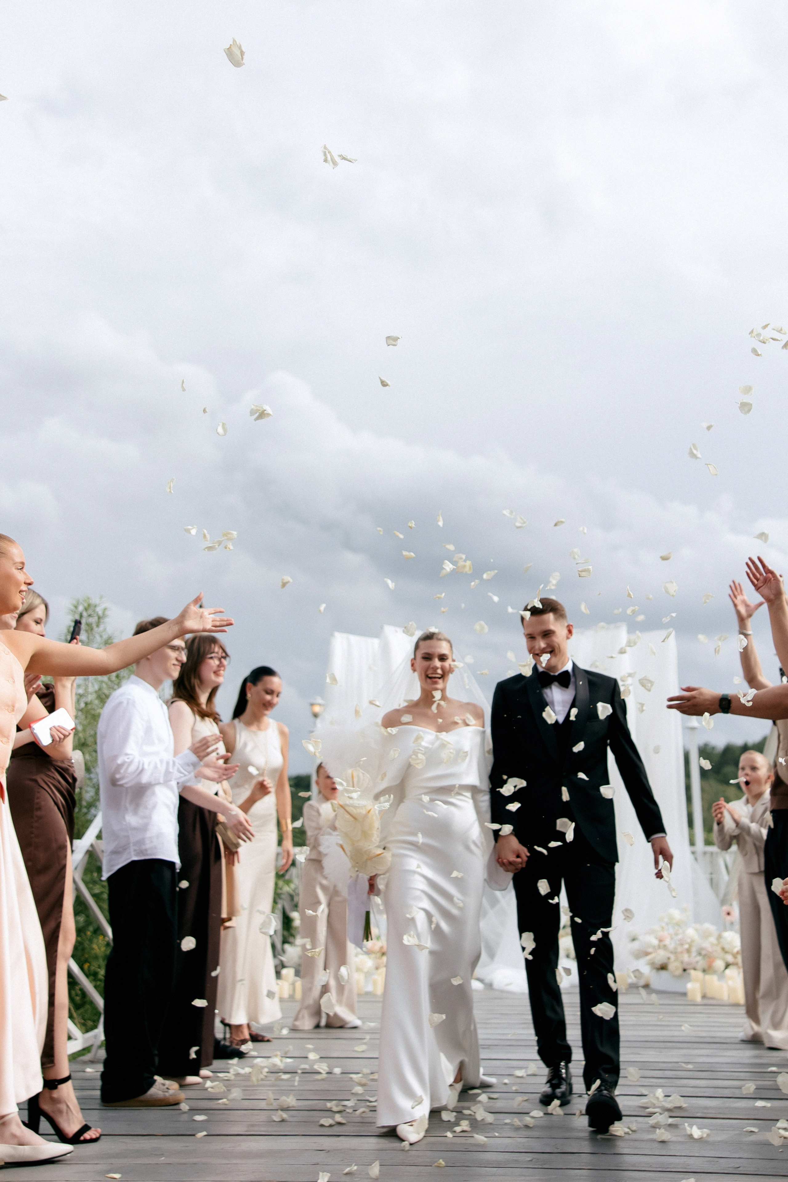 Свадебная фотосессия Настя, Макс и Карюша. Свадебный фотограф Москва