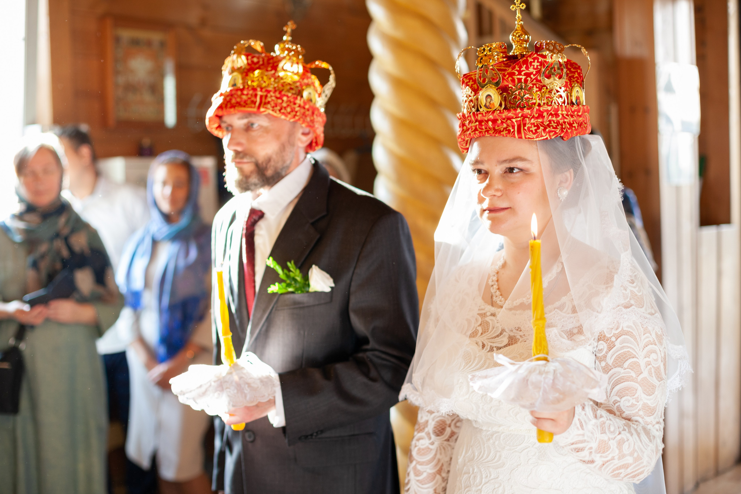 Венчание, стиль «Agfa CT Precisa 100». Фотограф на крещение/венчание