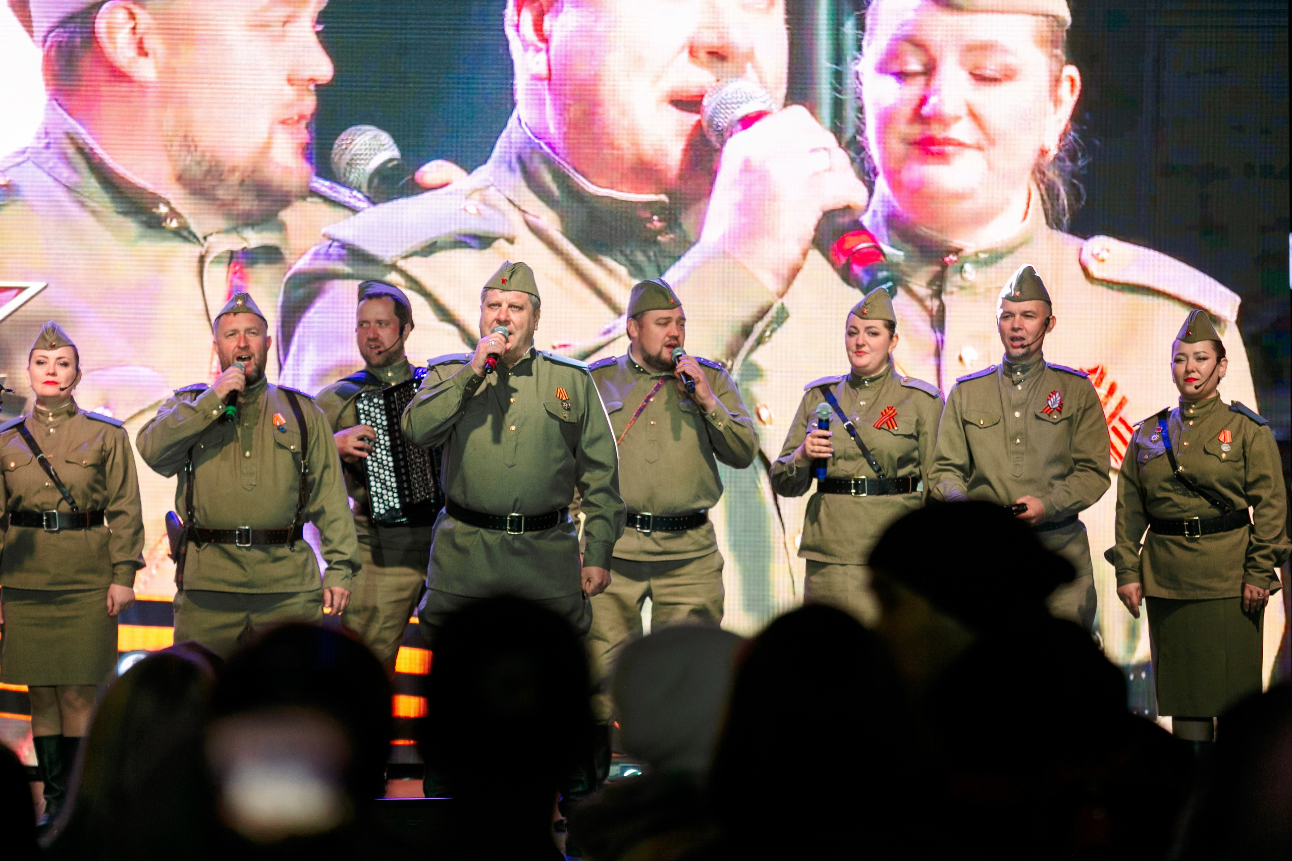 Концерт приуроченный к празднованию 80 лет победл. Свадебный и семейный фотограф в Улан-Удэ