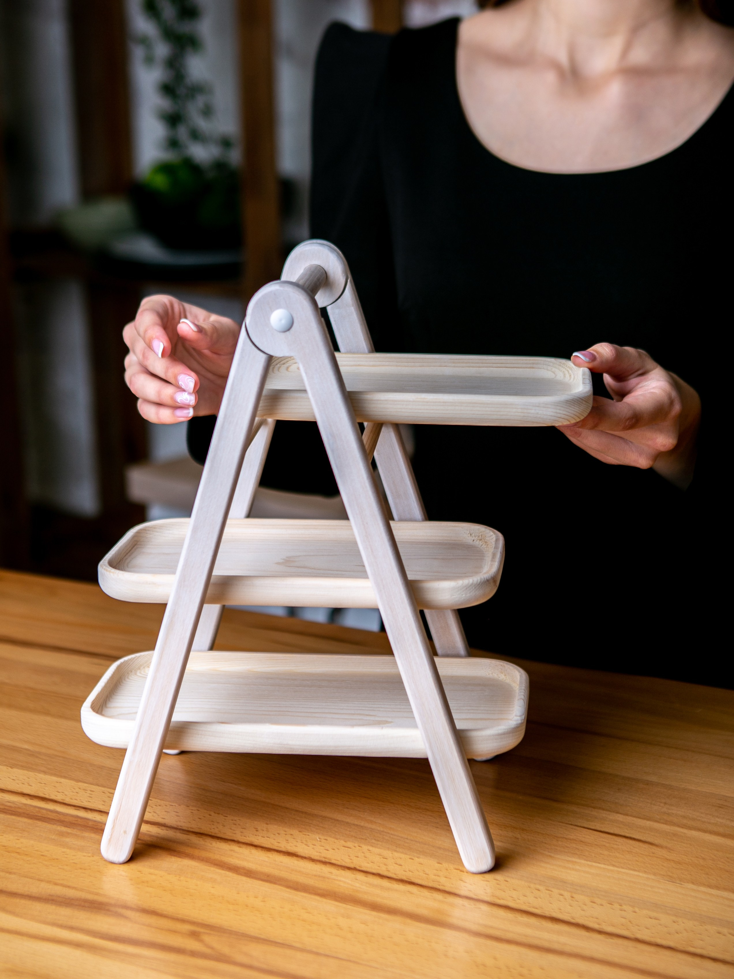 Подносы и этажерки. Контент фотограф, съемка для маркетплейсов, фуд съемка и репортажи в Новосибирске Ралия Галеева