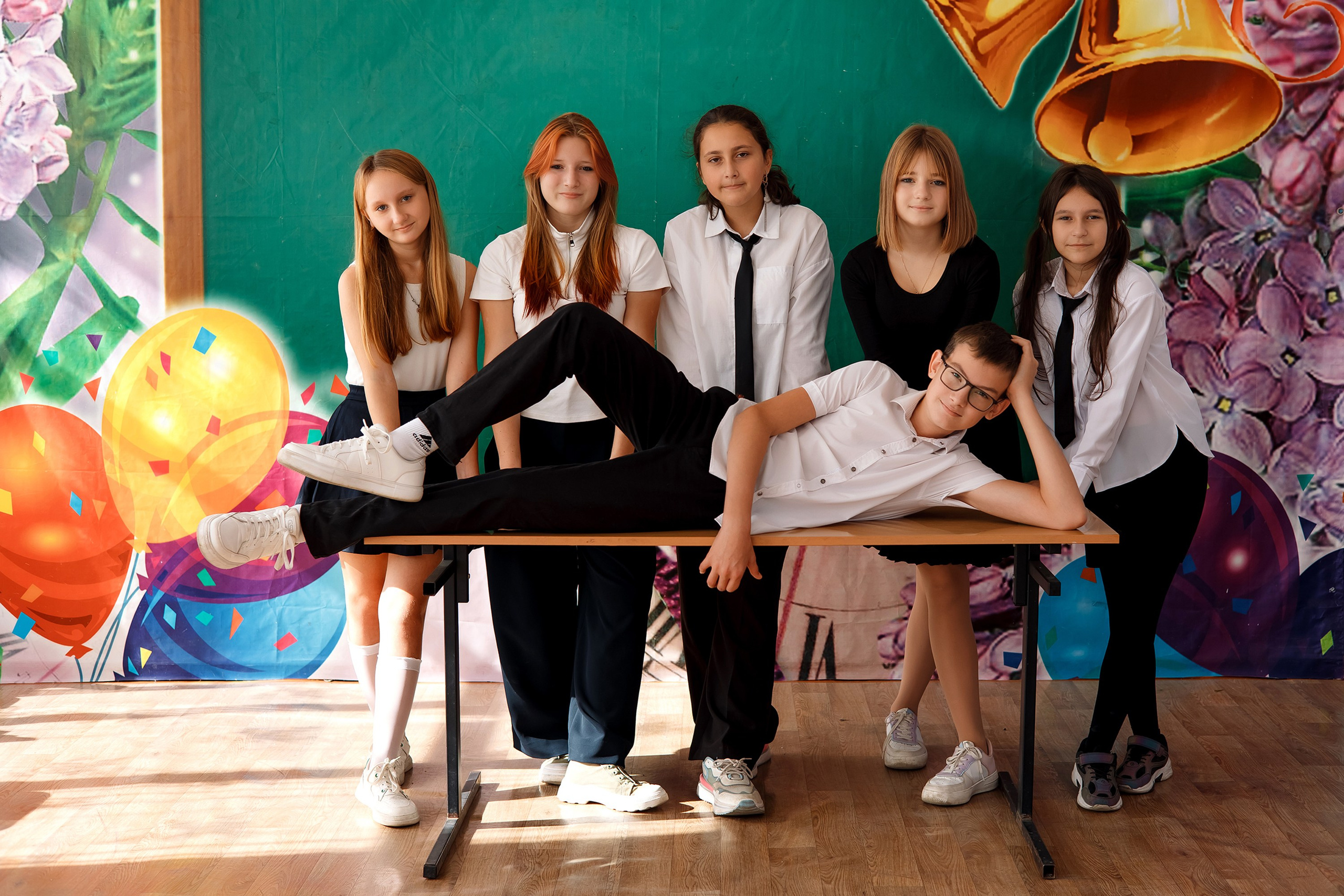 Школа 6 с. Прохладное. Фотограф Любовь Корниенко, Примоский край