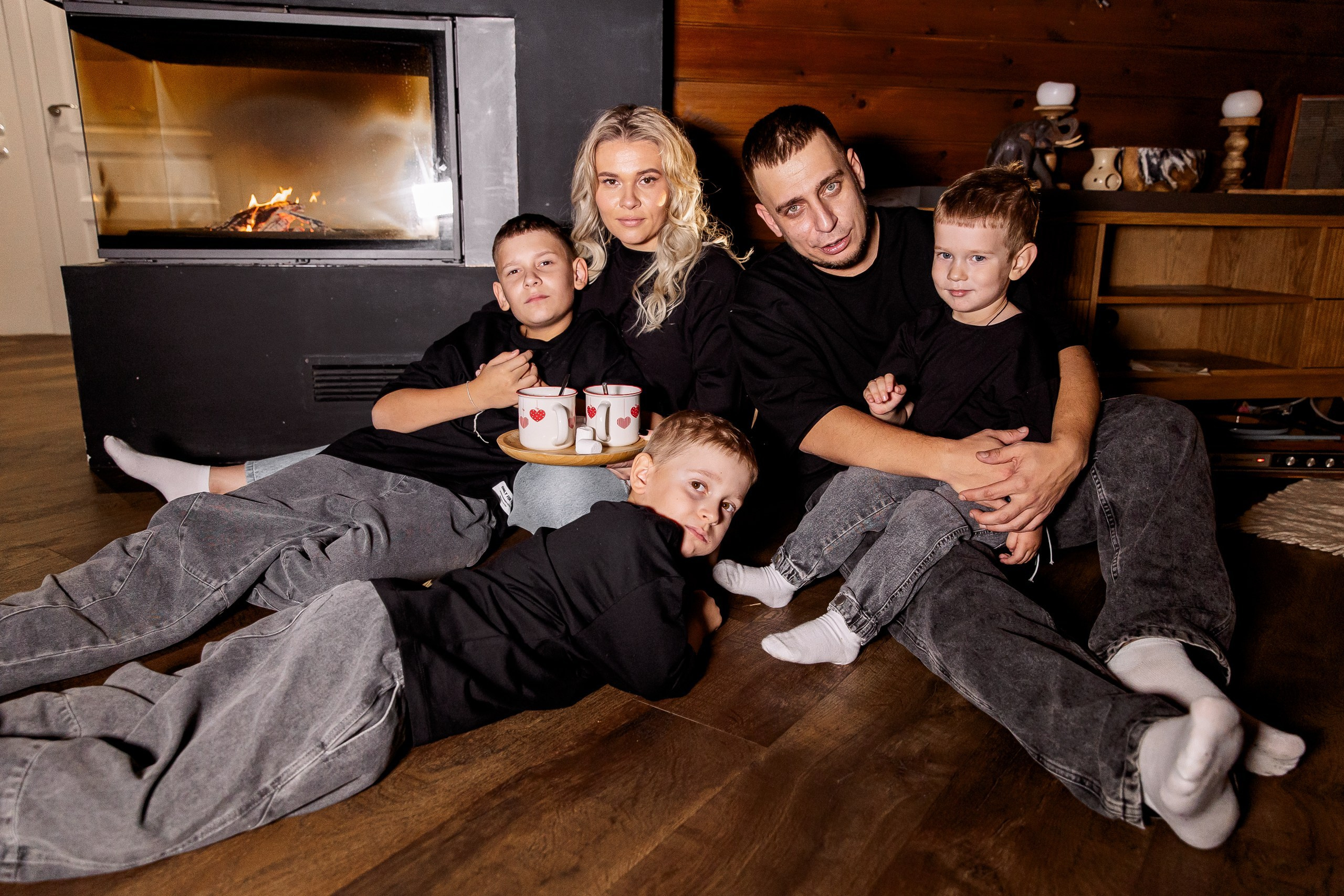 Эдуард и Дарья с сыновьями. Свадебный и семейный фотограф в Челябинске Юлия Ишимова