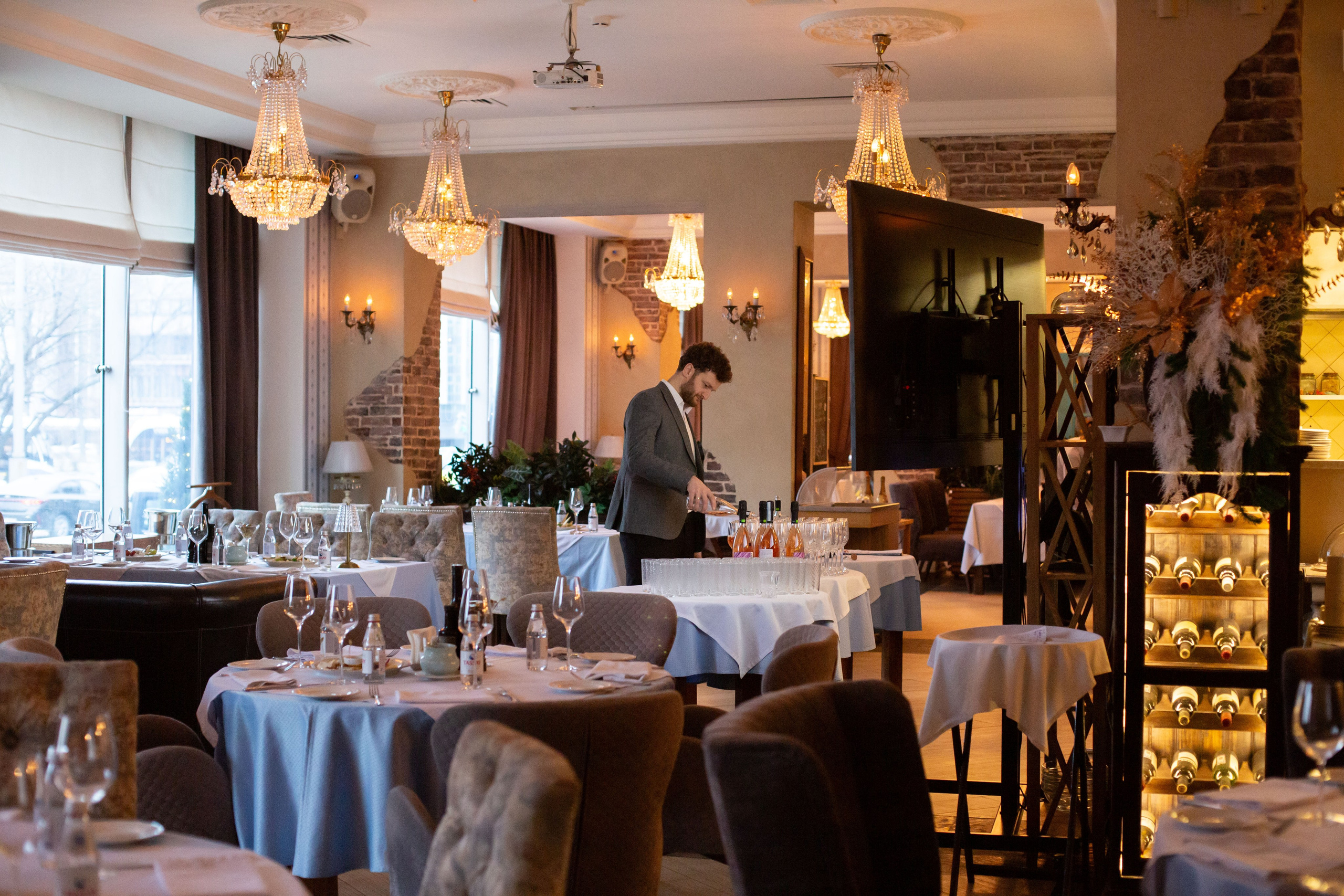 Москва бизнес завтрак ресторан La Provincia. Семейный и детский фотограф Анна Петракова