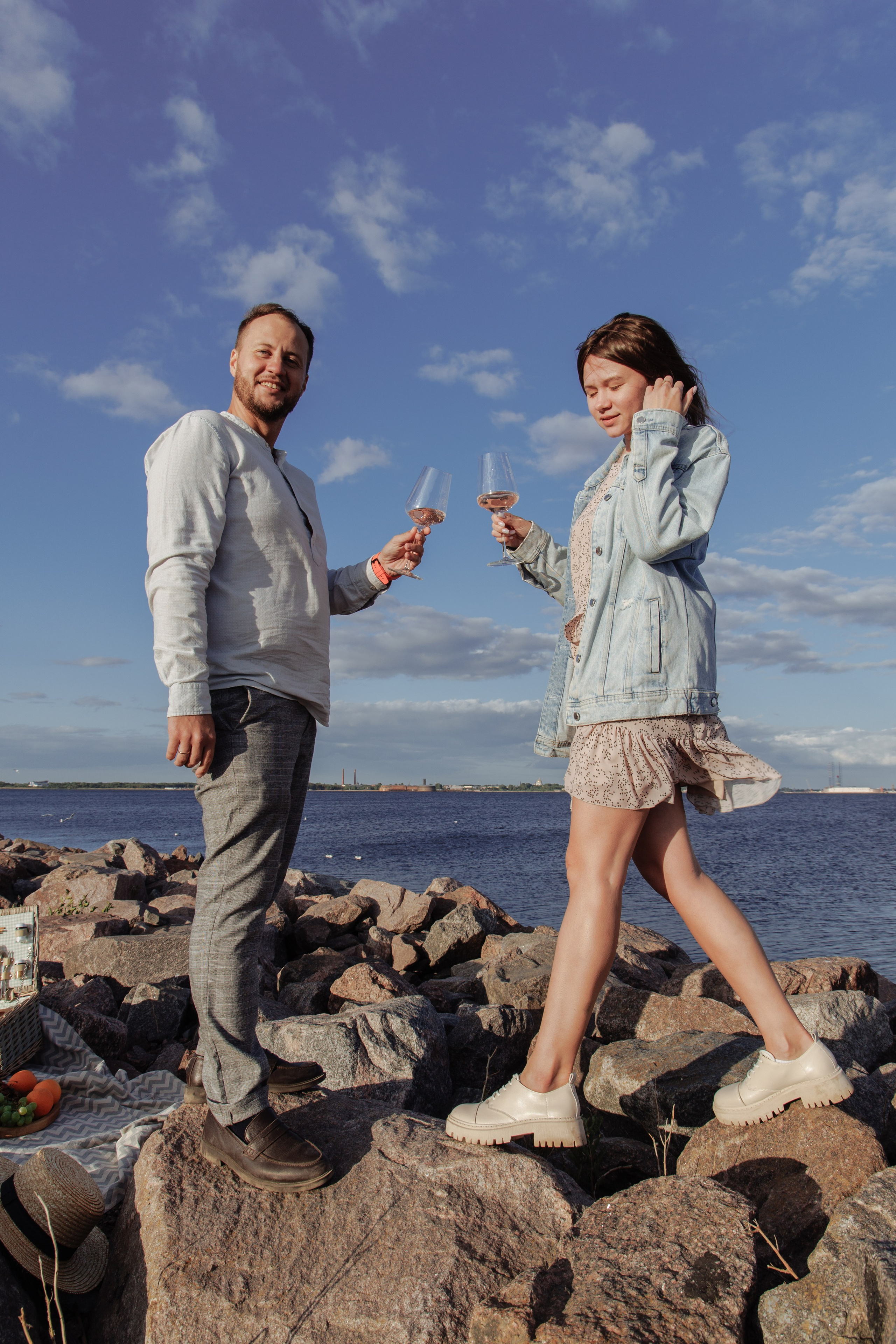 Пикник на заливе. Фотограф в Санкт-Петербурге Аня Григорьева ♡