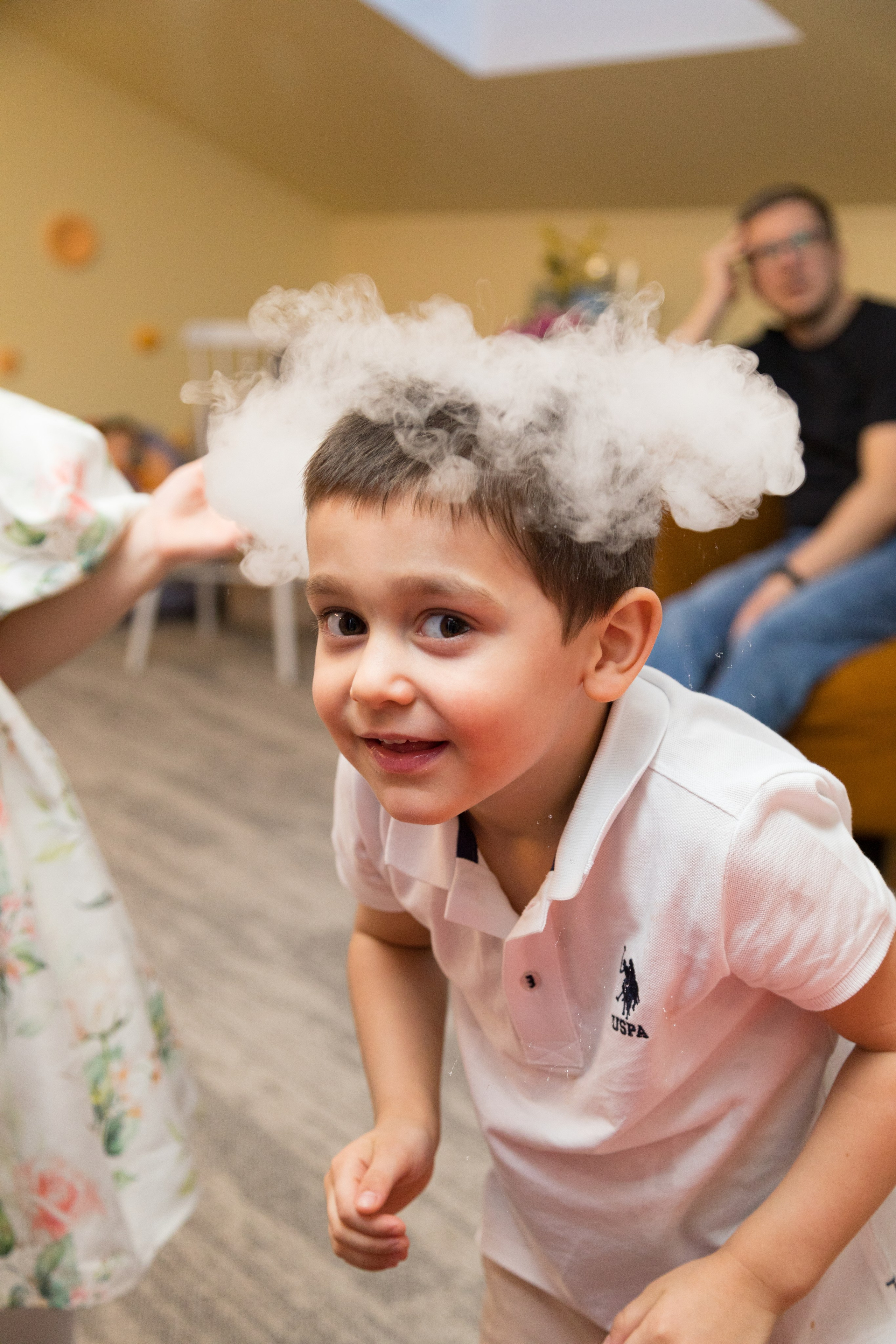 Репортажная съемка дня рождения ребенка. Детский и контент фотограф Надя Волкова Санкт-Петербург