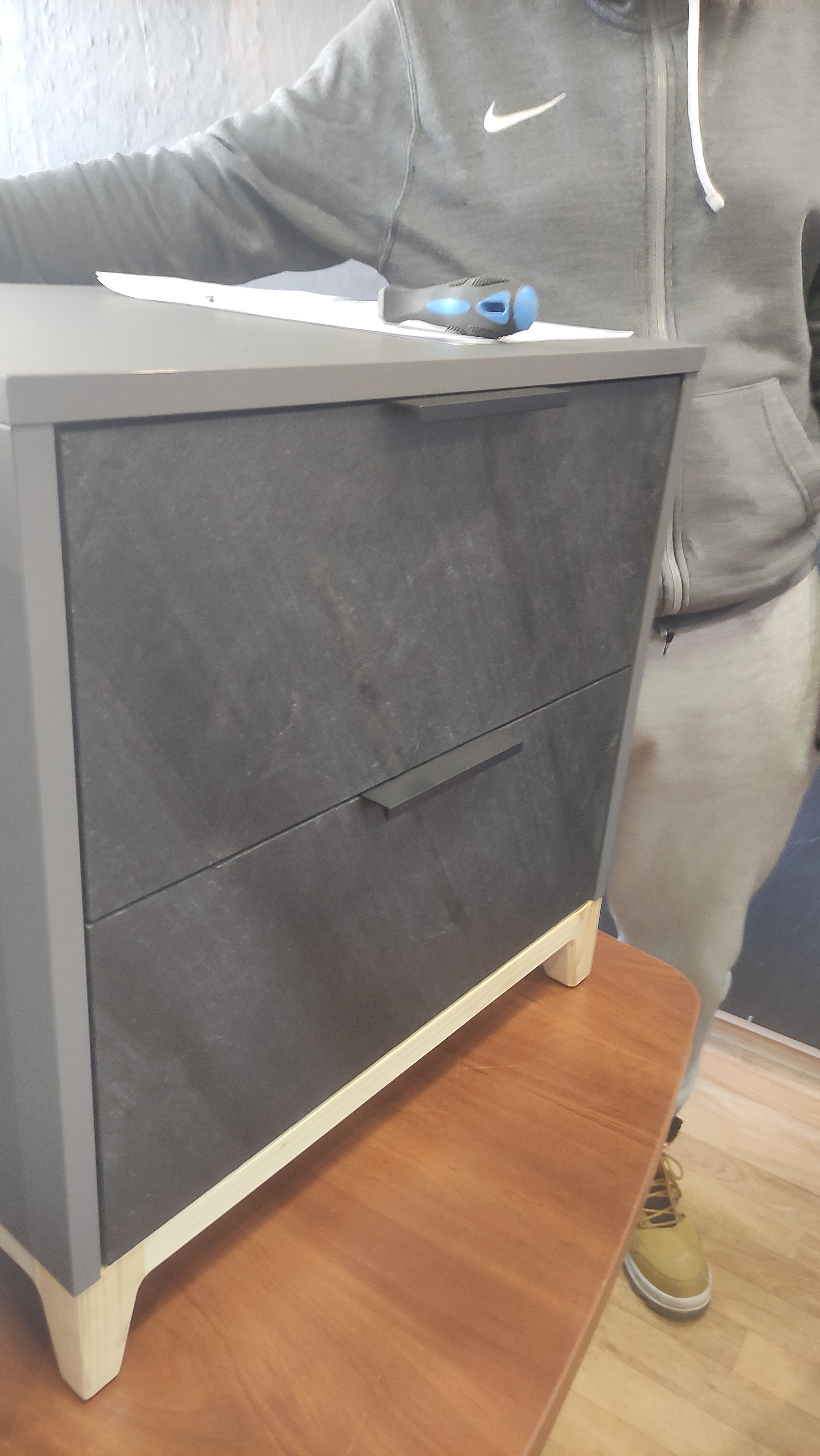 Тумба прикроватная. Студия дизайна интерьера RISE DESIGN STUDIO