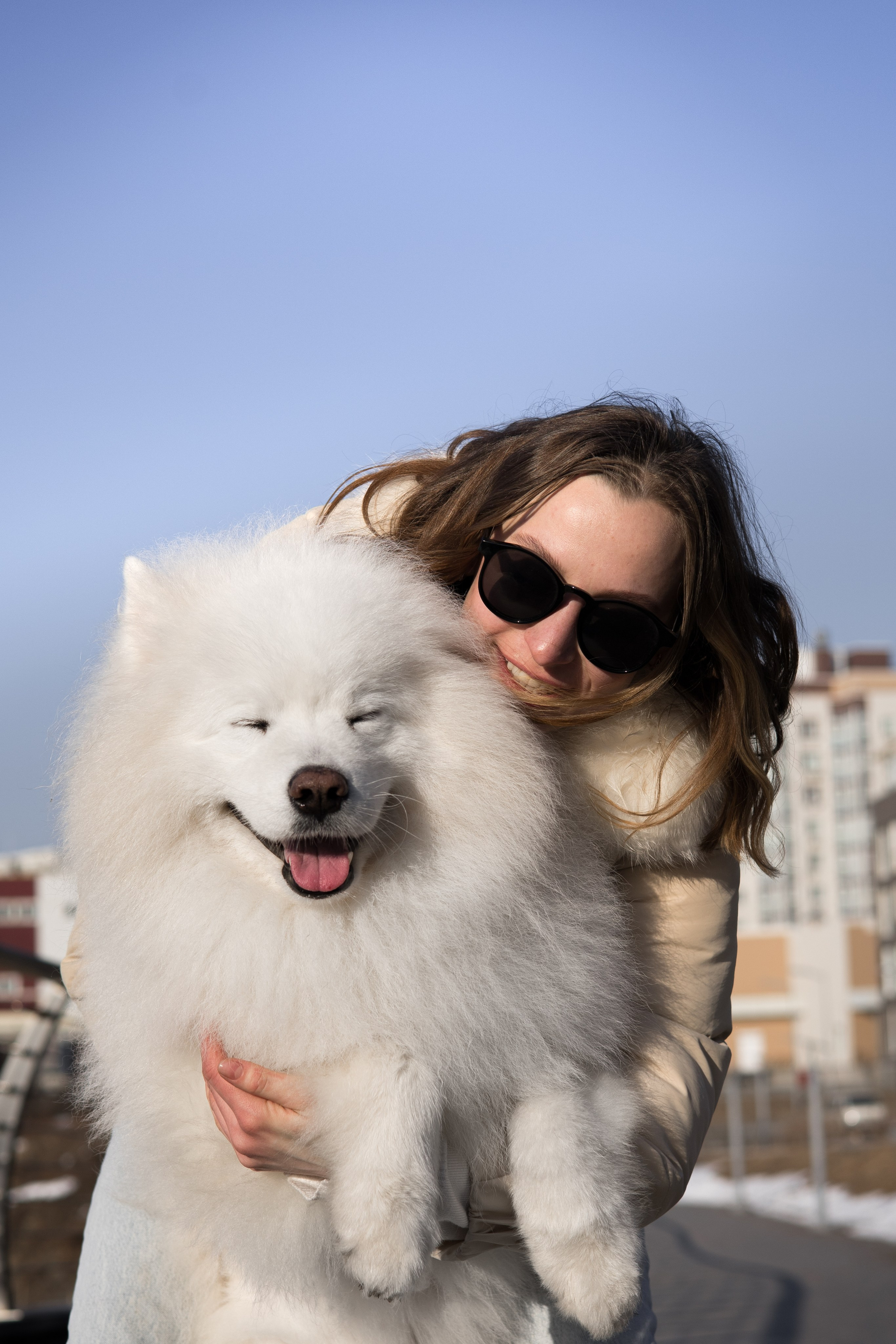 Полина и Вирчик. Фотограф — анималист Владивосток, Алина