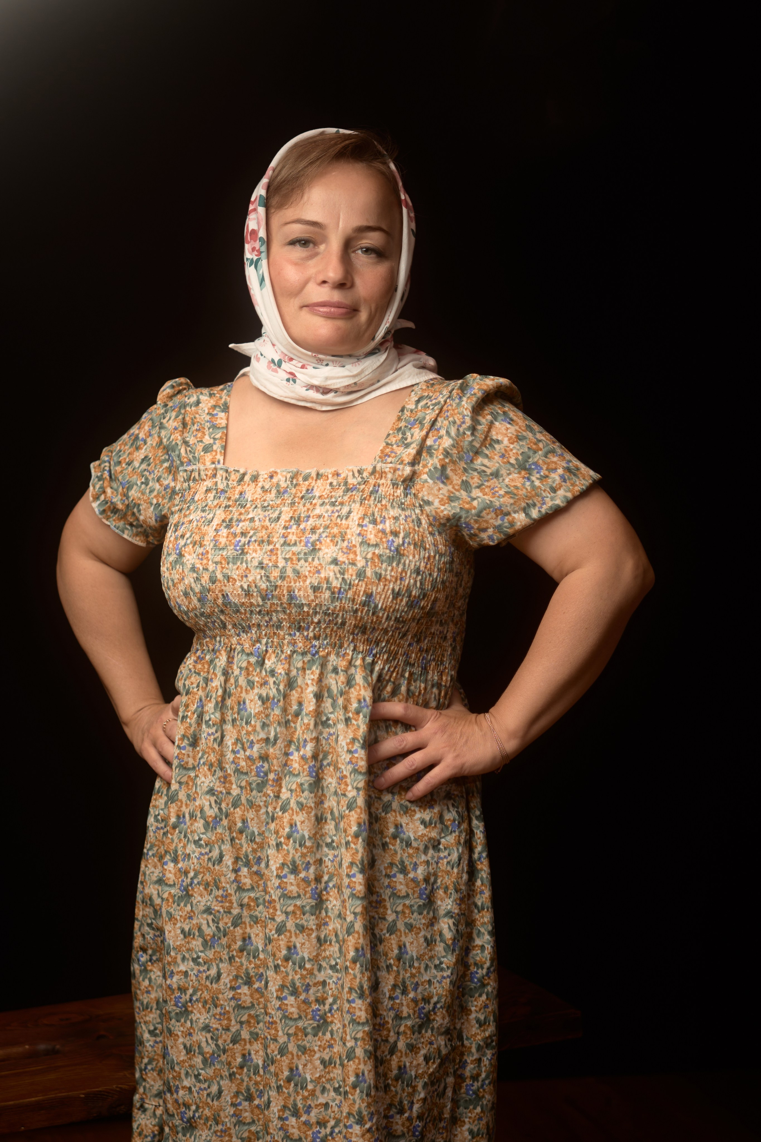 Герои спектакля «Сельские жители» театральной студии «Стихия» под руководством актрисы театра и кино Елены Медведевой. Фотограф Женя Пашкина