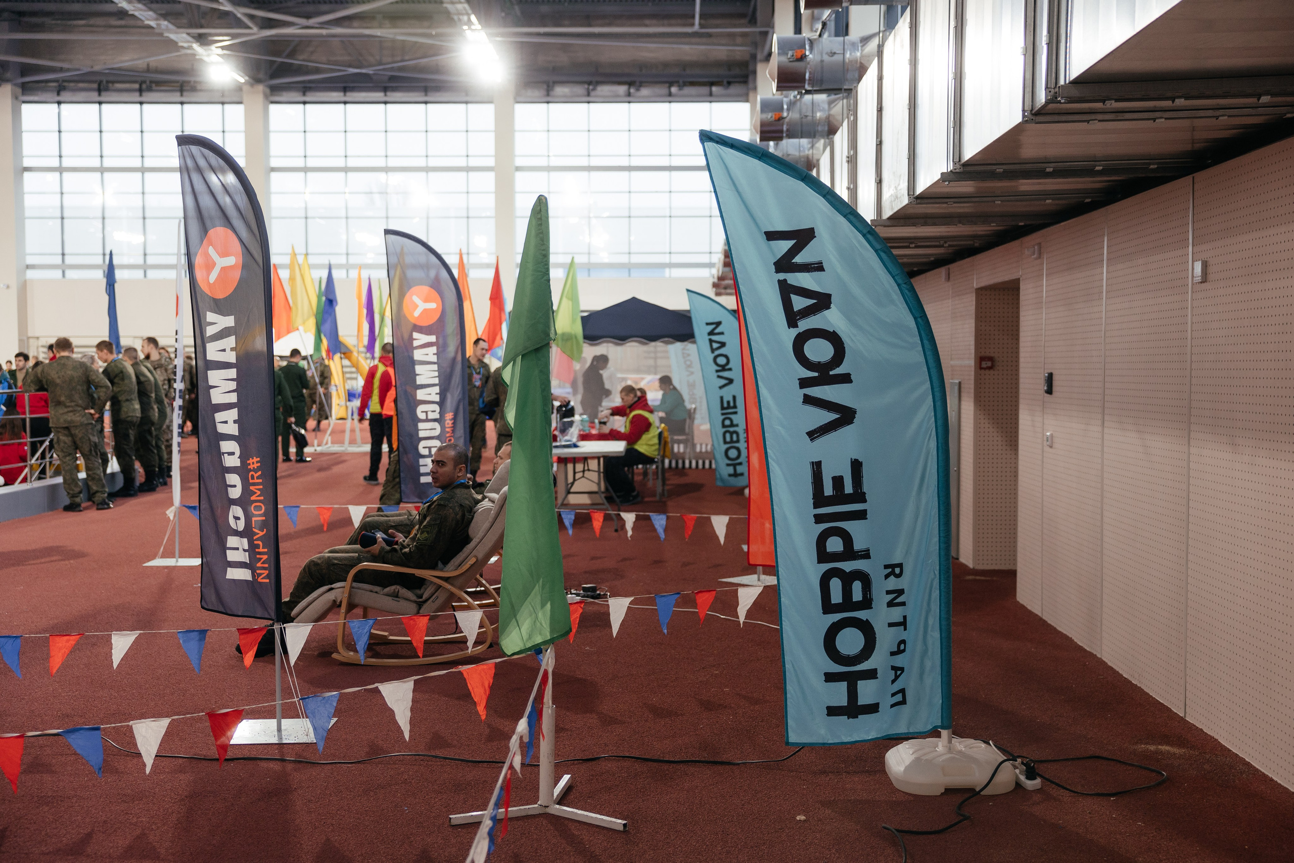 Манеж соревнования. Фотограф Крохин Олег