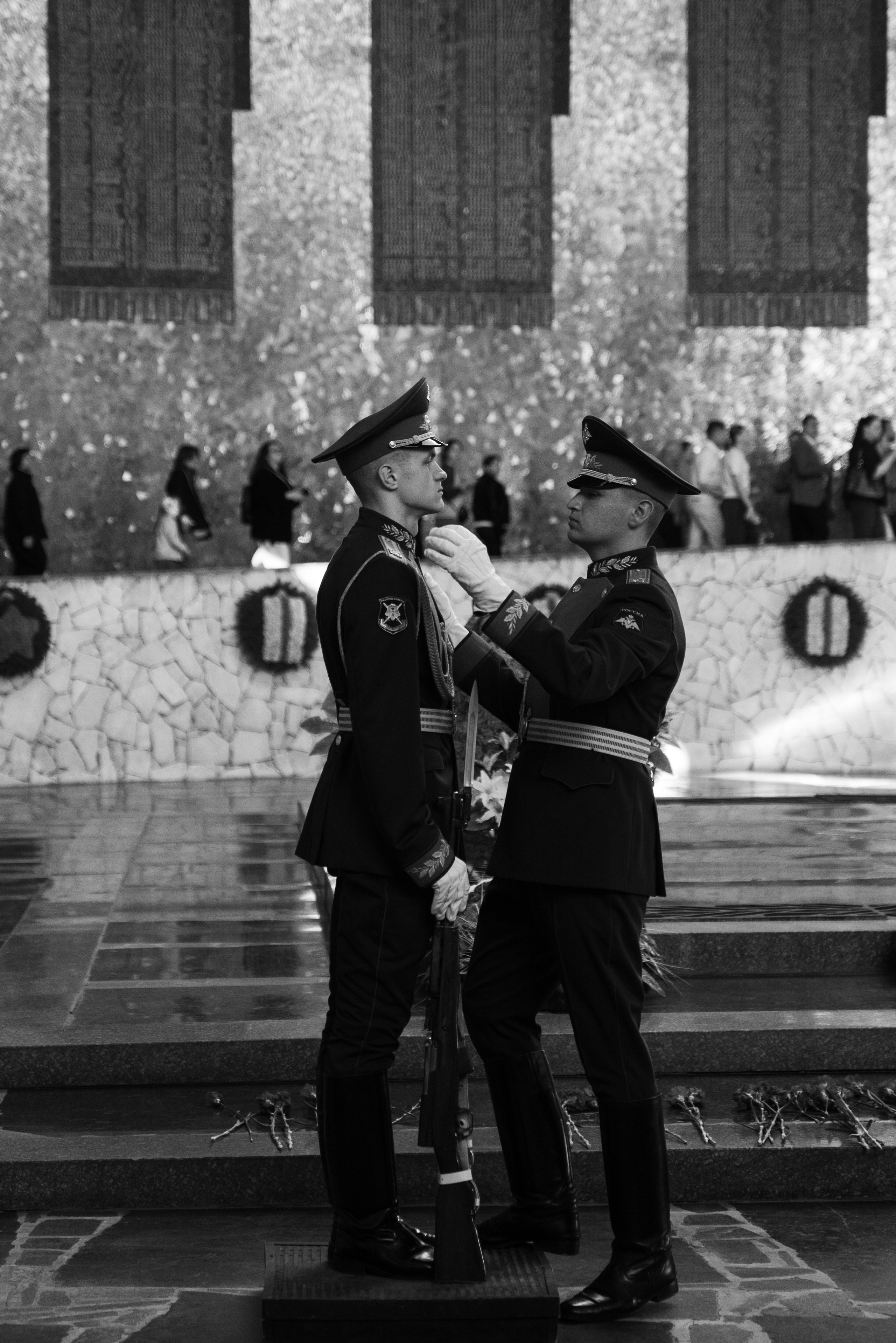 Смена караула на Мамаевом кургане. Свадебный, портретный фотограф в Волгограде Ермашова Дарья