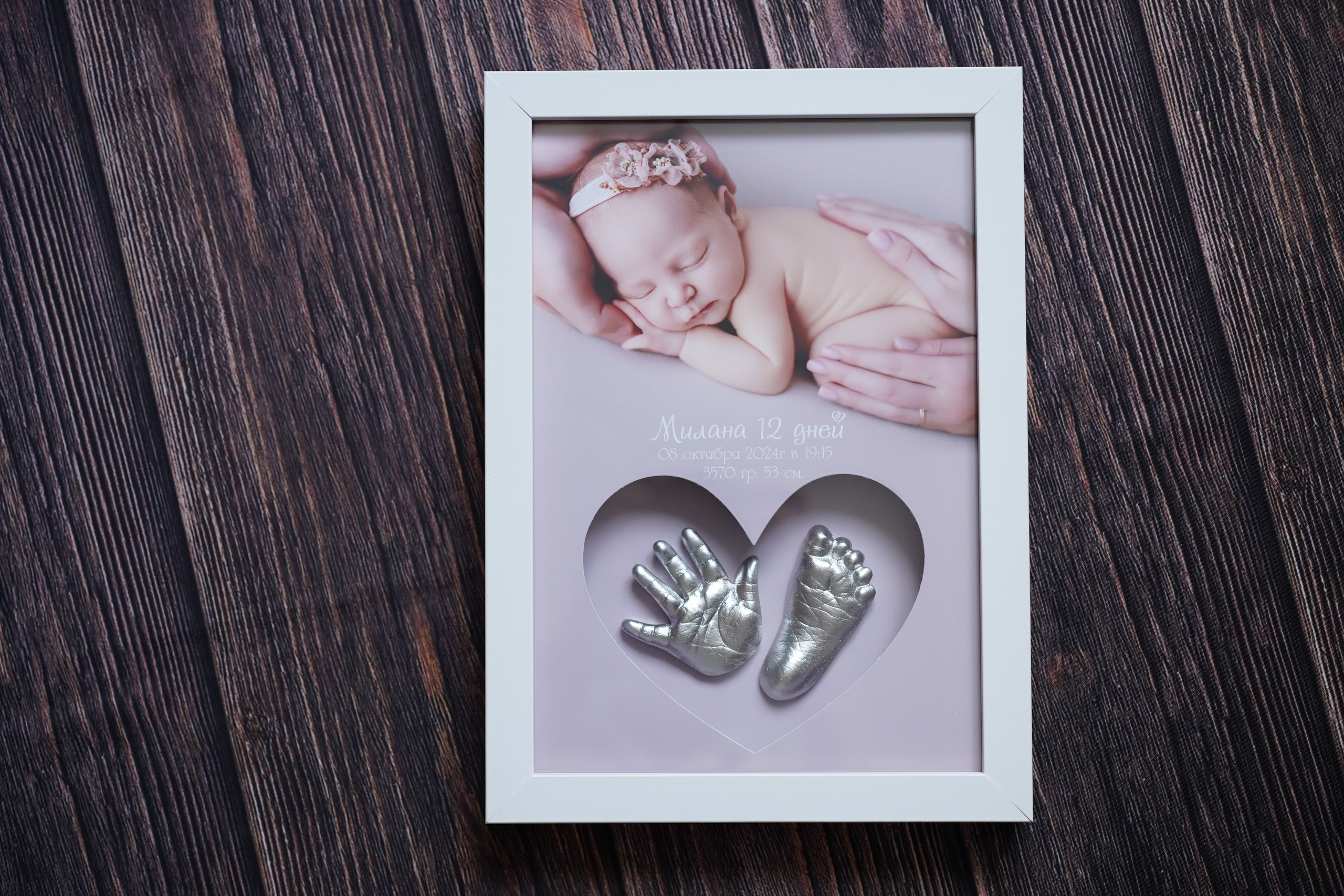 Слепок ножки малыша с декором — Нижний Новгород