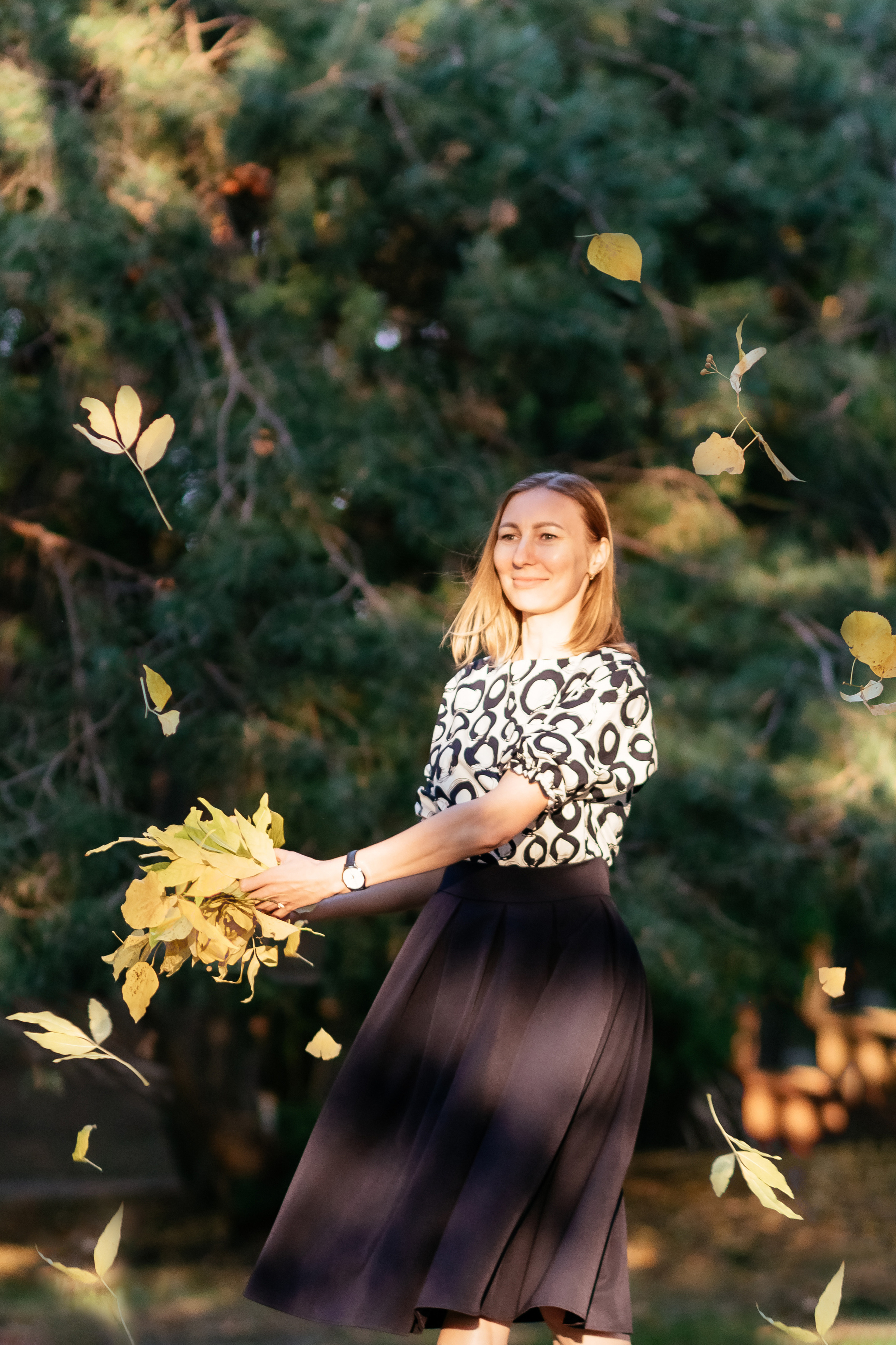 Свидание с осенью. Семейный фотограф в Минске Приболовец Светлана
