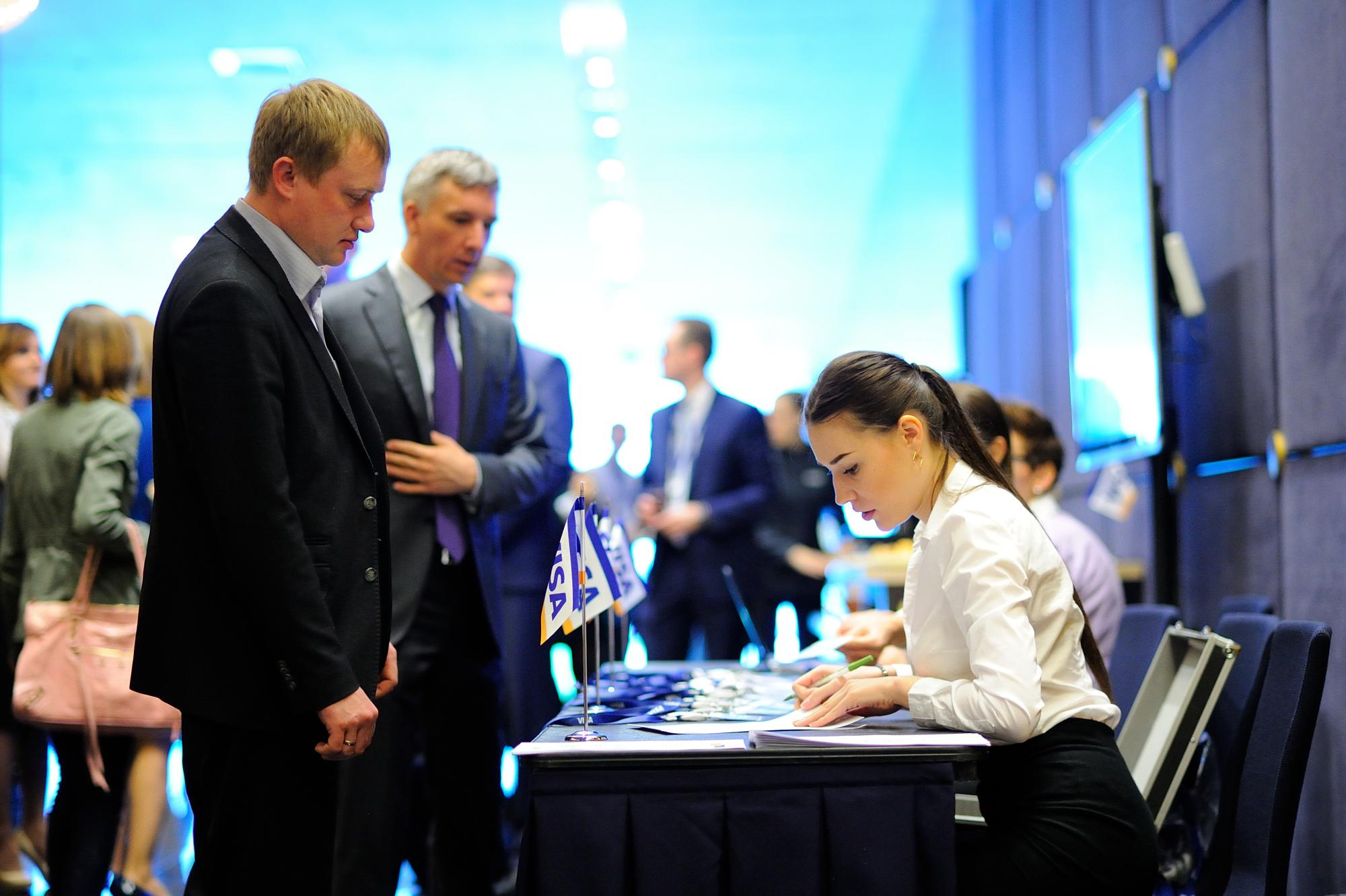 Visa конференция. Мезенцев Евгений фотограф