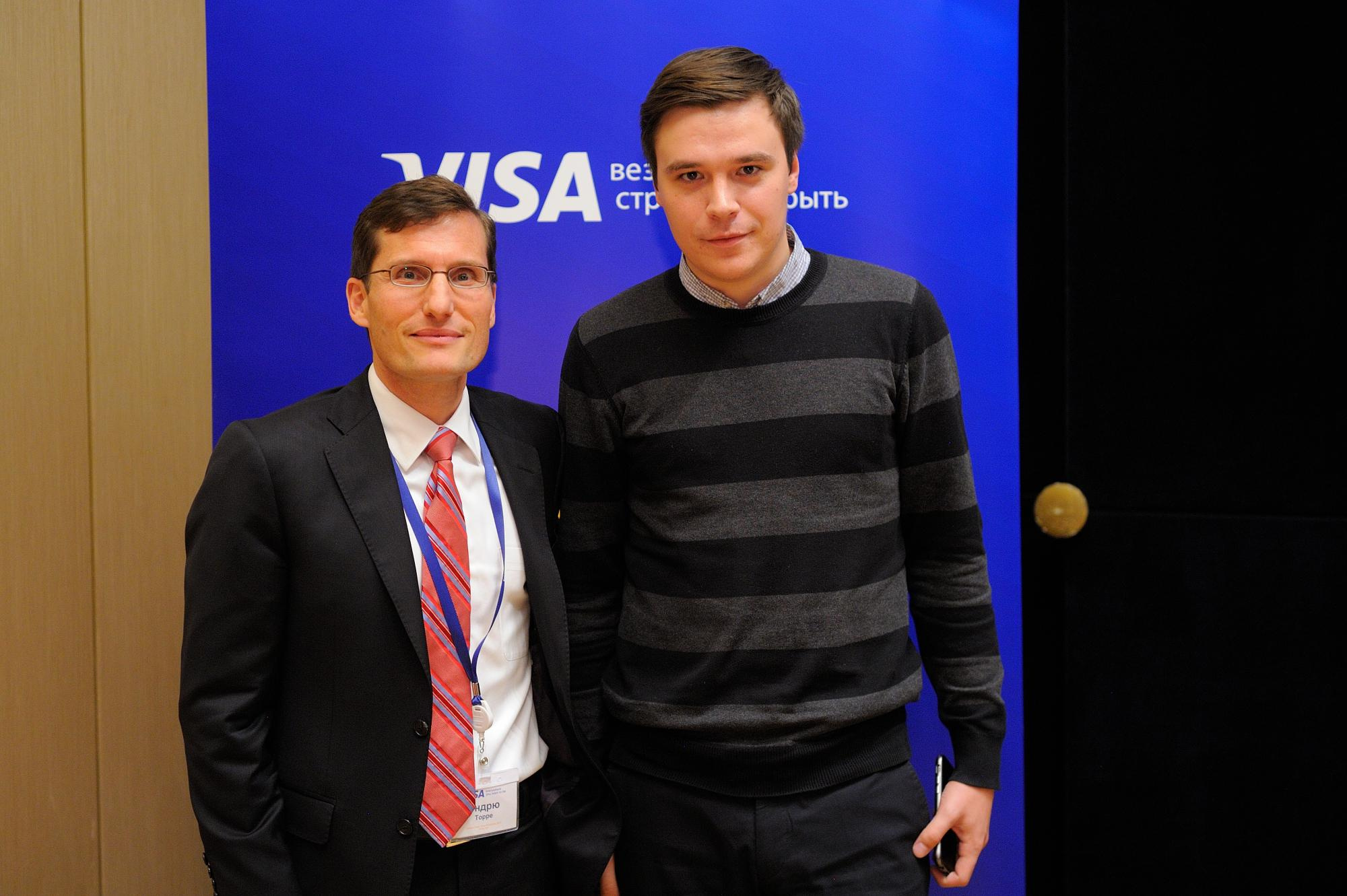 Visa конференция. Мезенцев Евгений фотограф