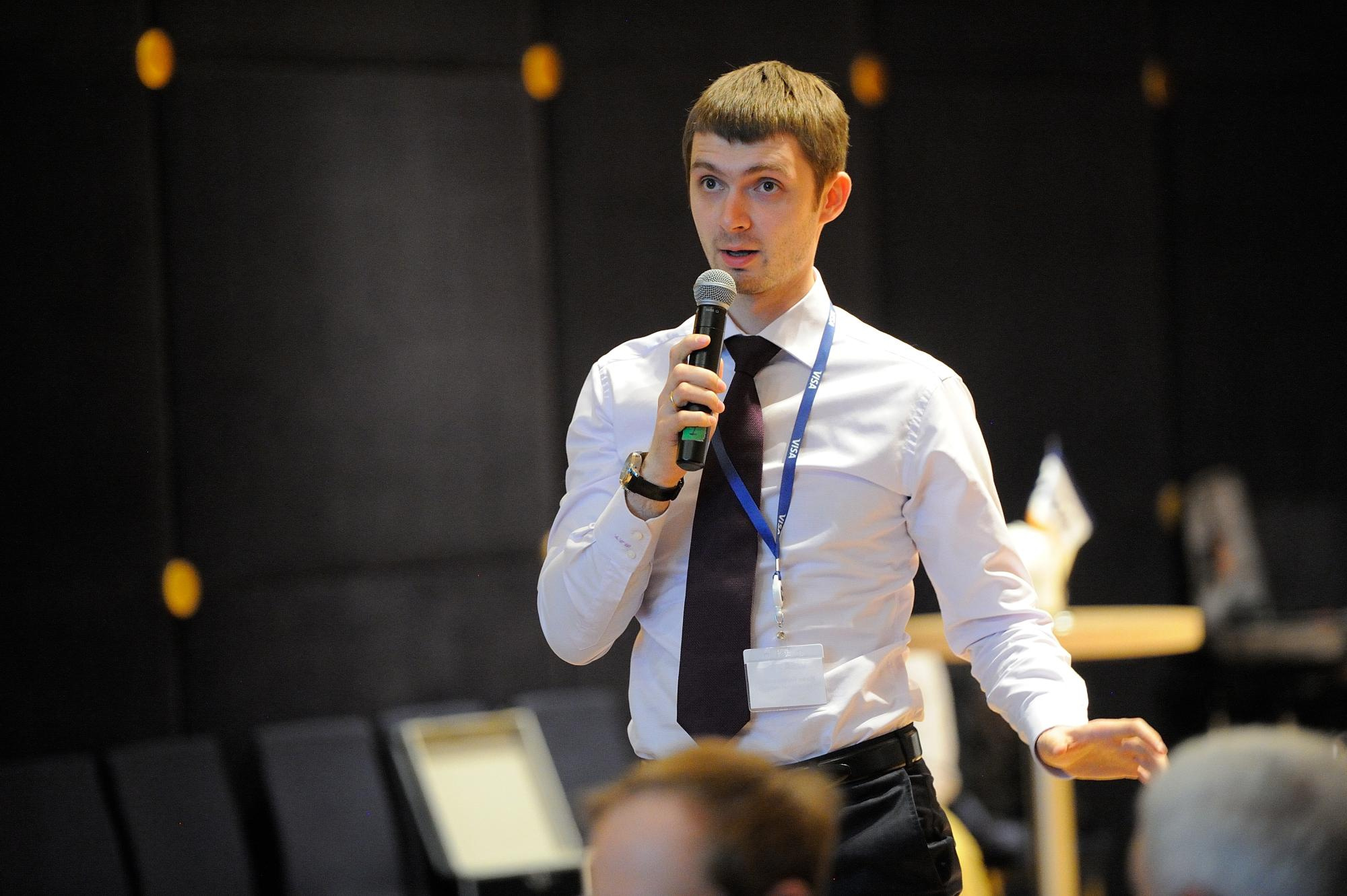 Visa конференция. Мезенцев Евгений фотограф