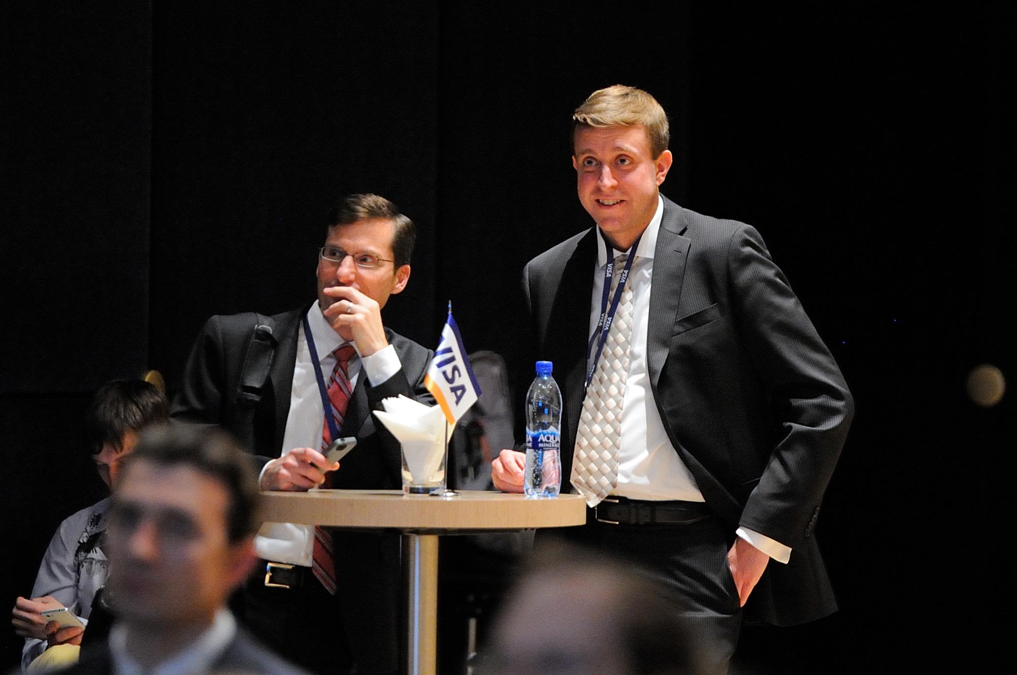 Visa конференция. Мезенцев Евгений фотограф