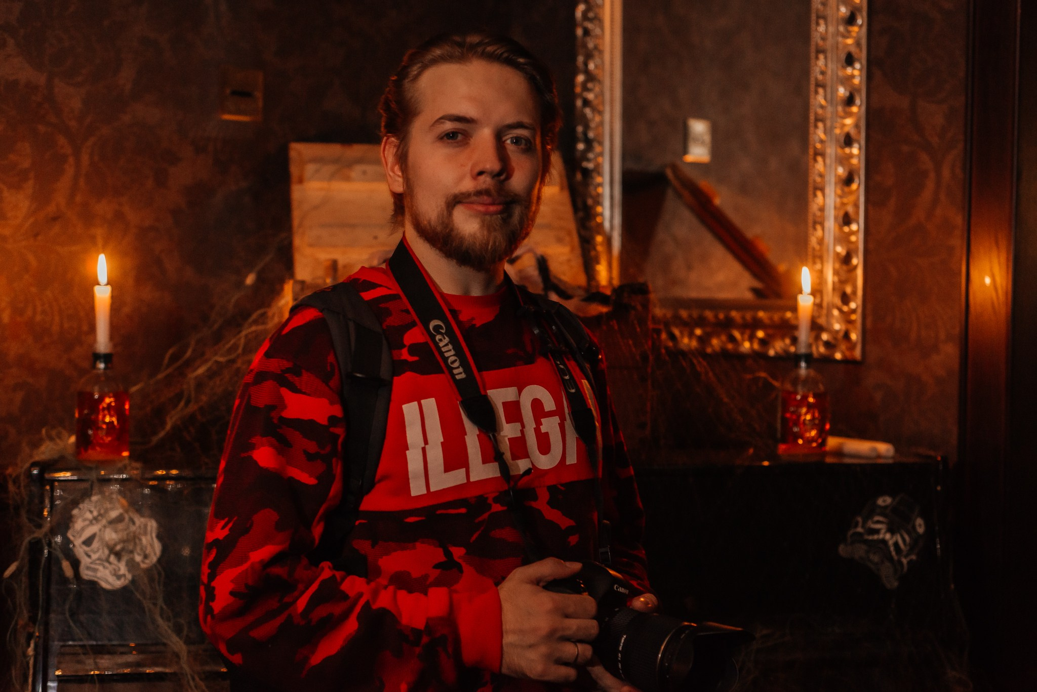 Halloween party в кальянной HookahPlace. Профессиональный пейзажный фотограф Новокрещенов Станислав