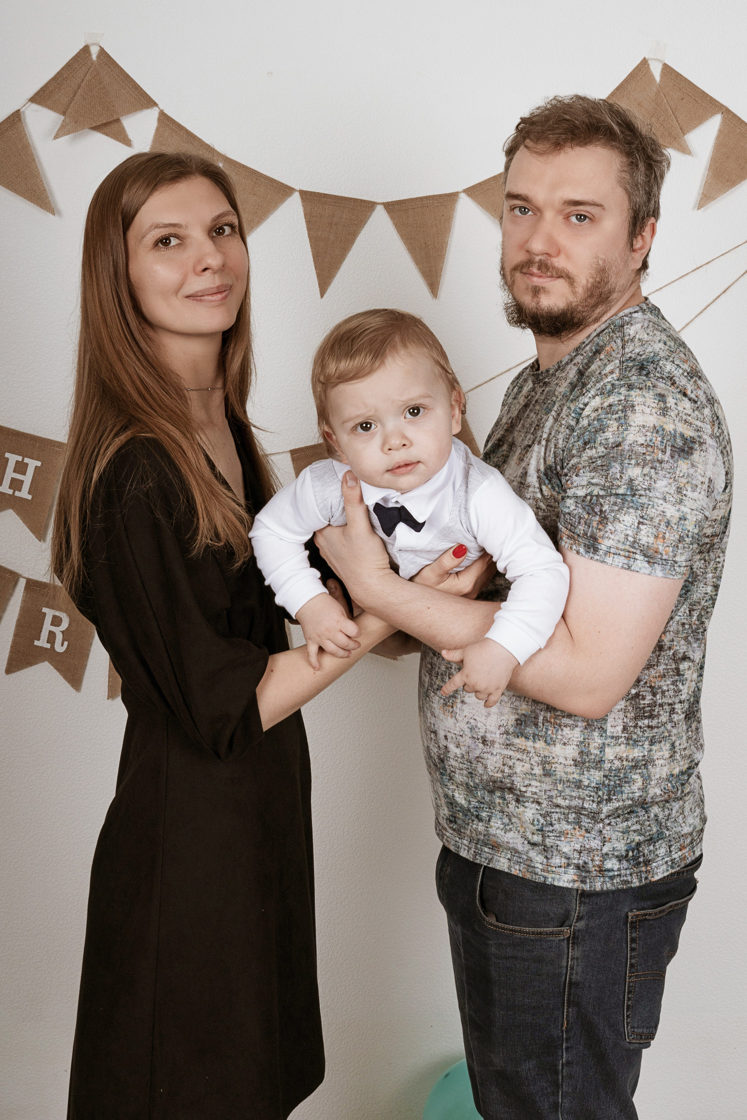 Фотосессия в студии на годик, 2,3 и т.д. Nikolay Serfoord