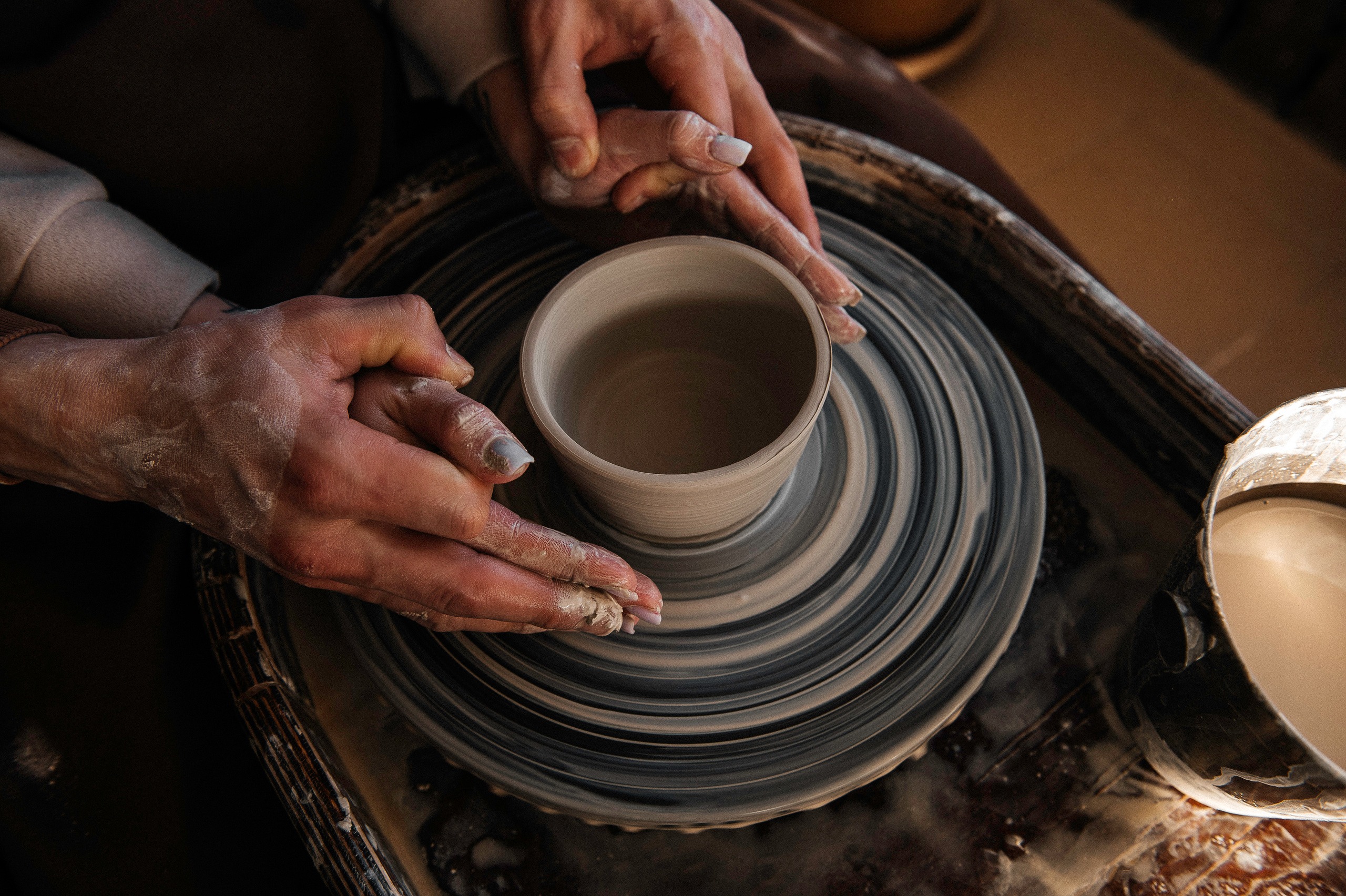 Семья Смирновых в Гончарной мастерской. Фотограф в Сургуте Светлана Гибадуллина