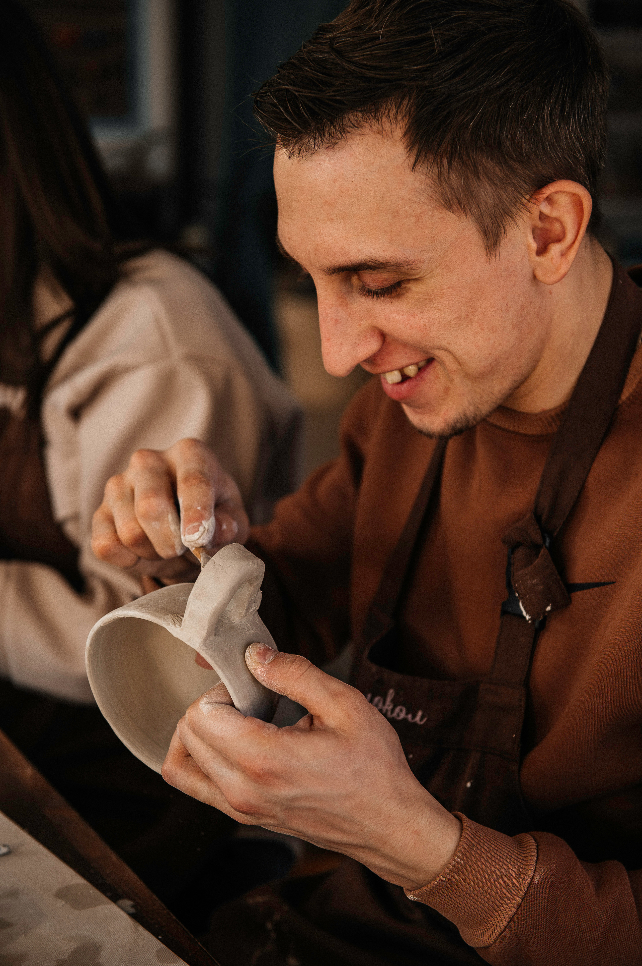 Семья Смирновых в Гончарной мастерской. Фотограф в Сургуте Светлана Гибадуллина