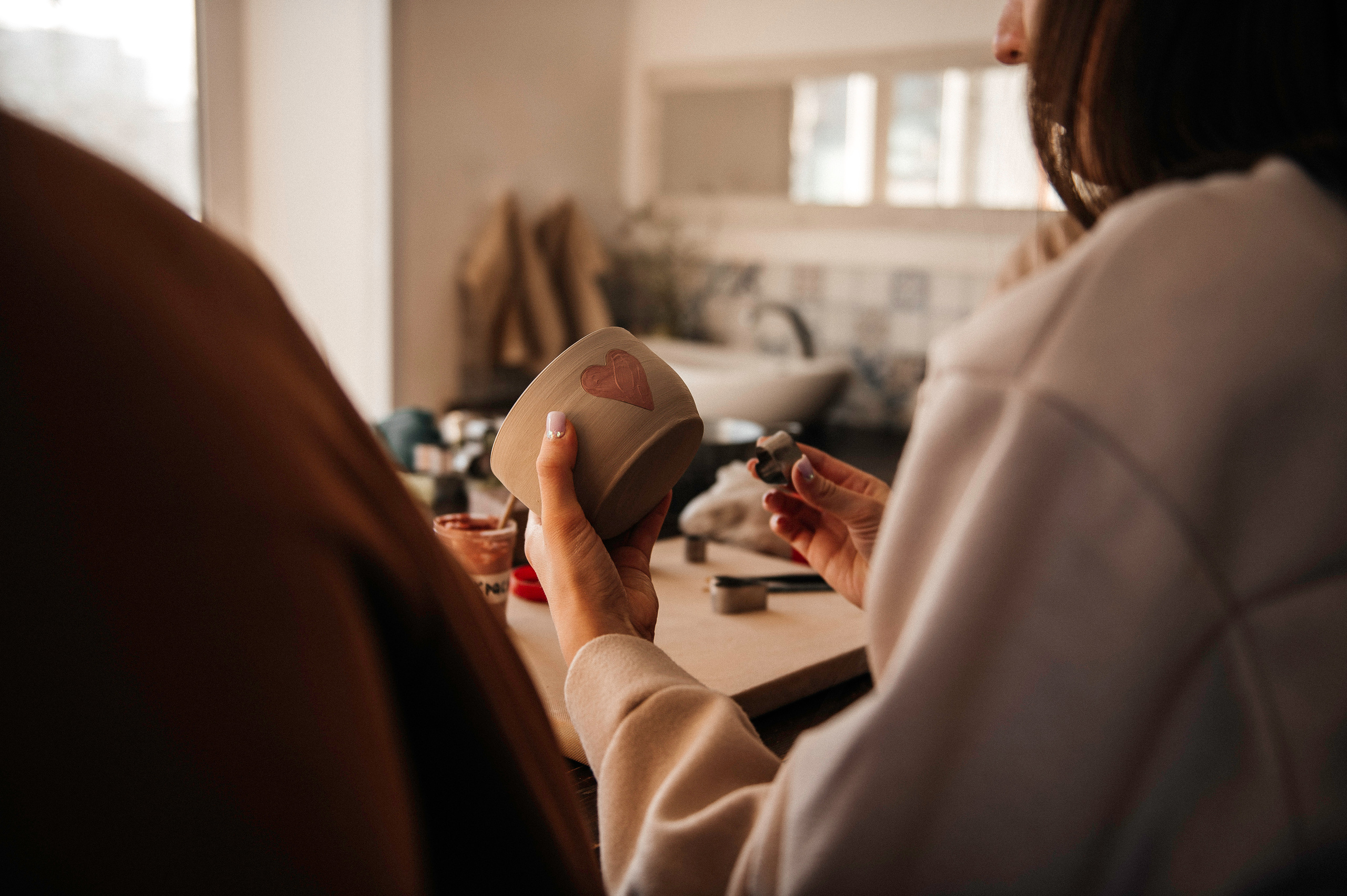 Семья Смирновых в Гончарной мастерской. Фотограф в Сургуте Светлана Гибадуллина